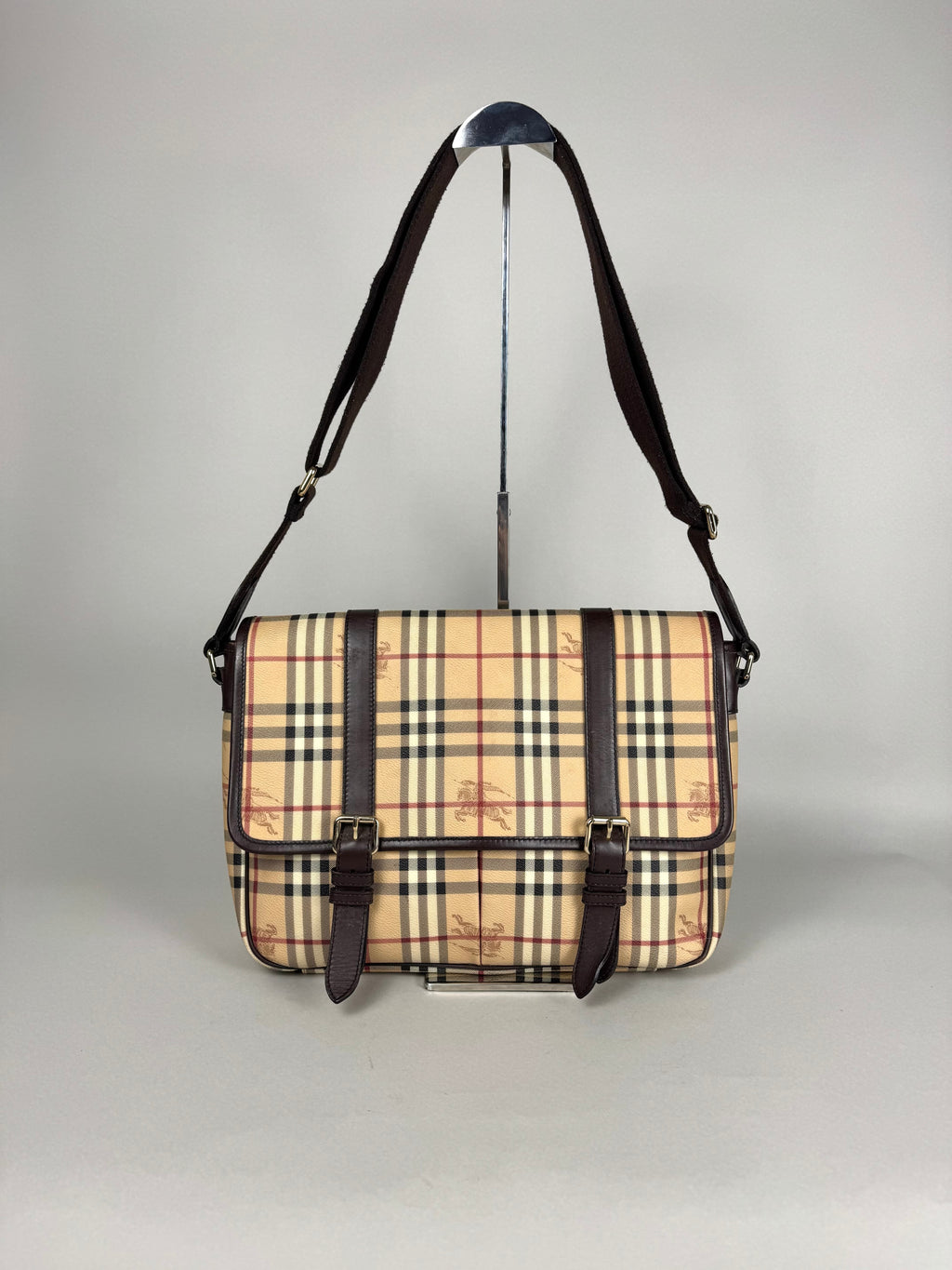 Burberry Haymarket Check Messenger
