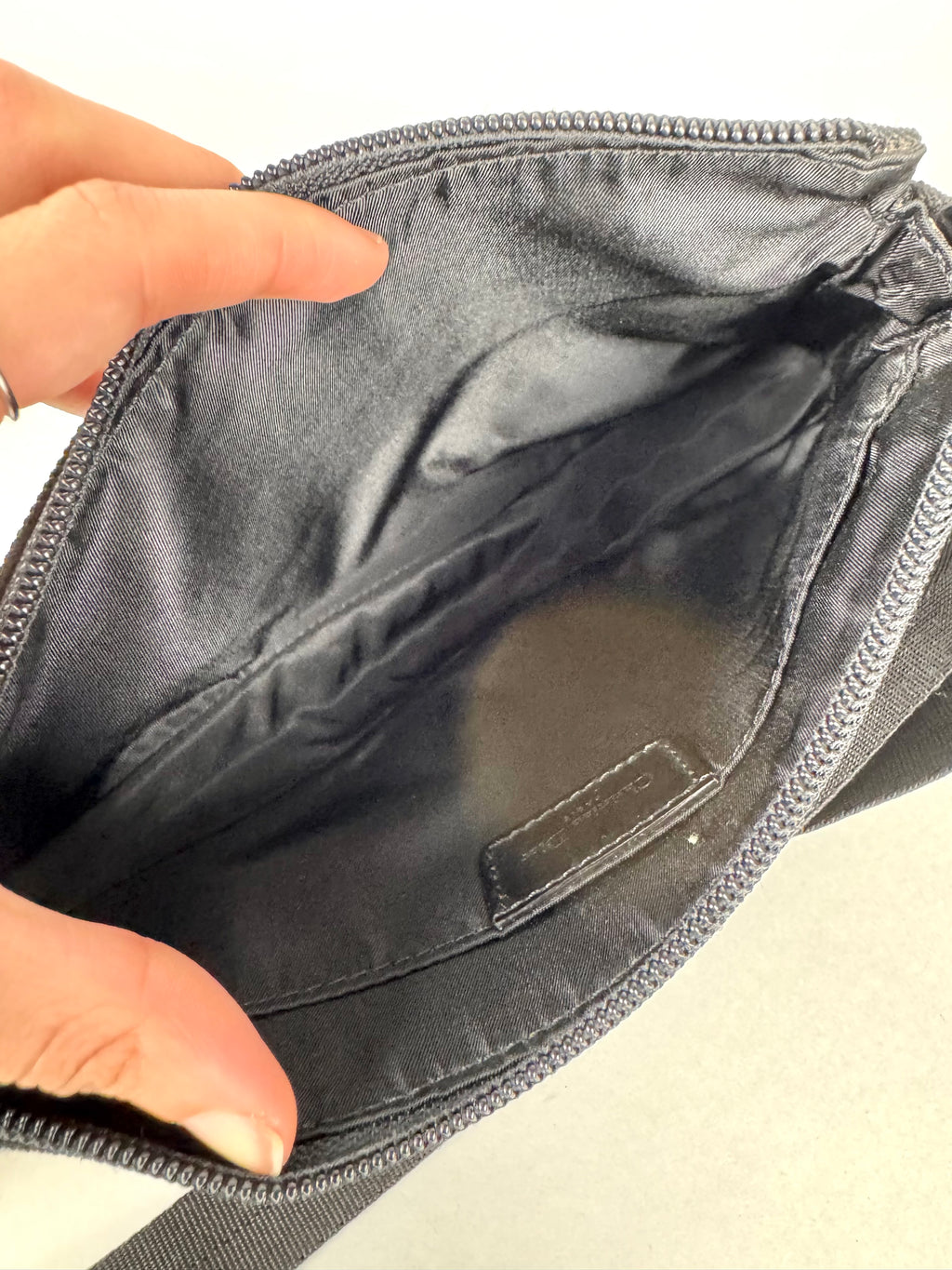 Christian Dior Mini Saddle Black Crossbody