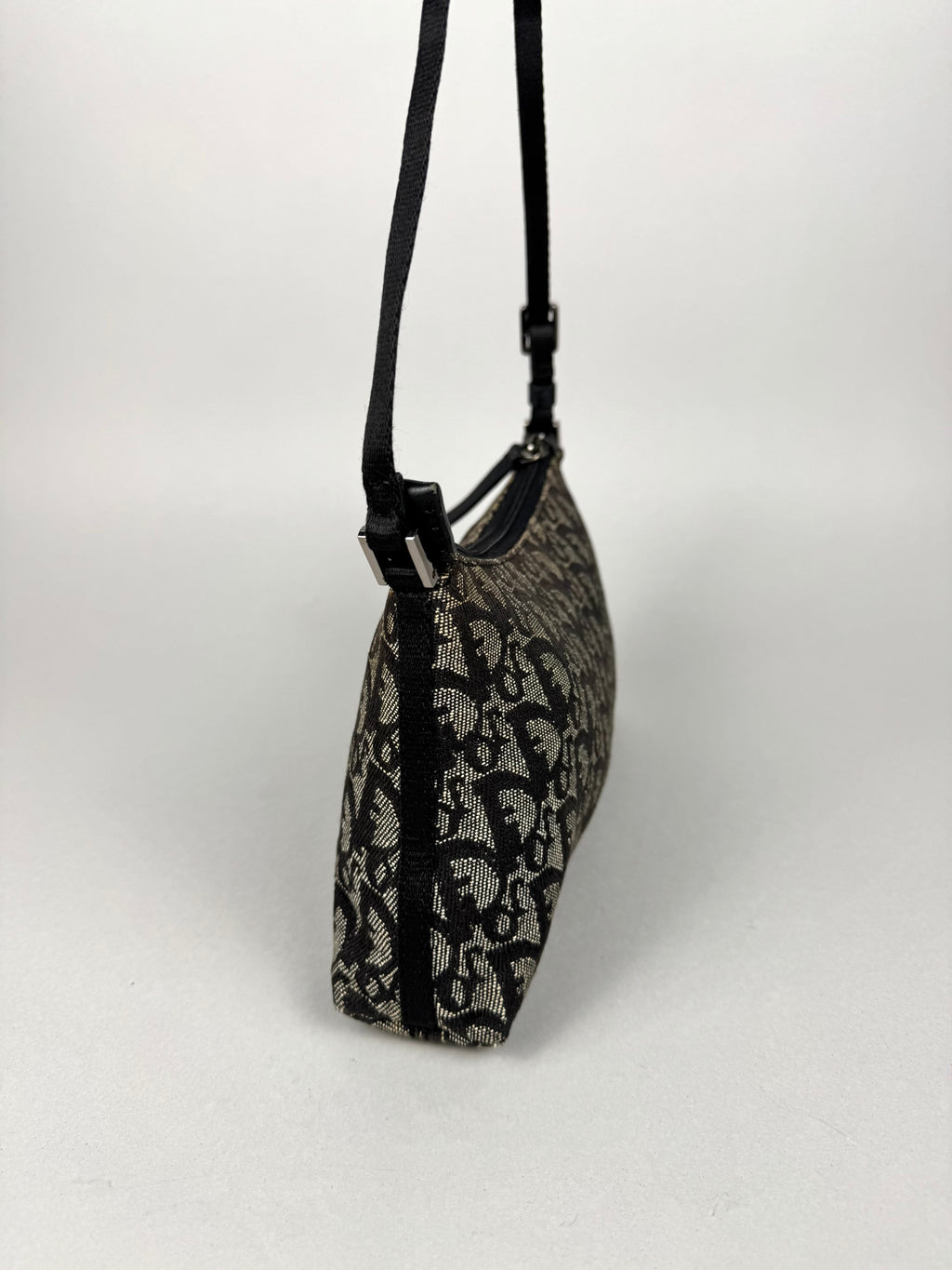 Christian Dior Monogram Pochette Black