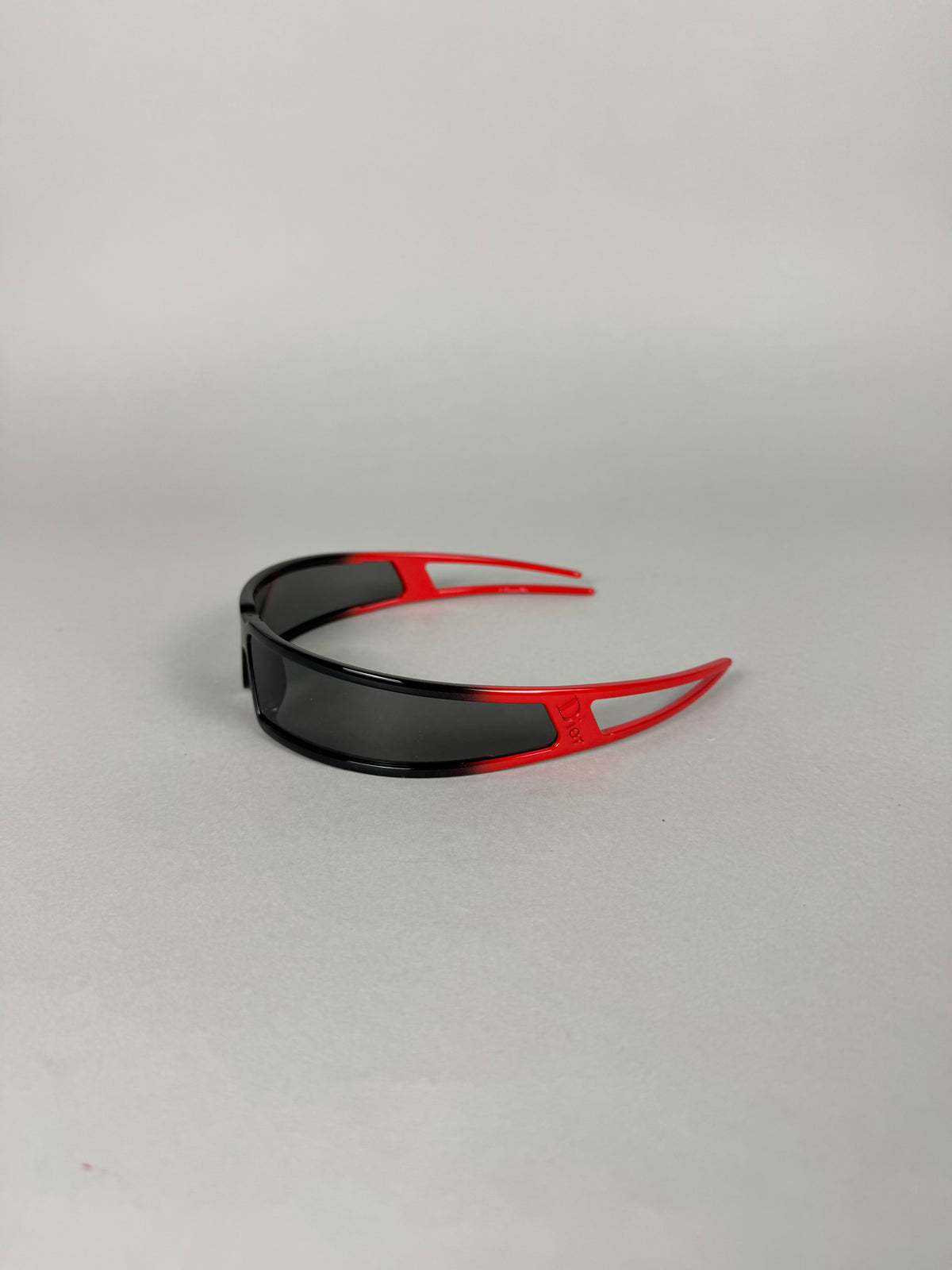 Christian Dior Red and Black Bandage 1 Sunglasses