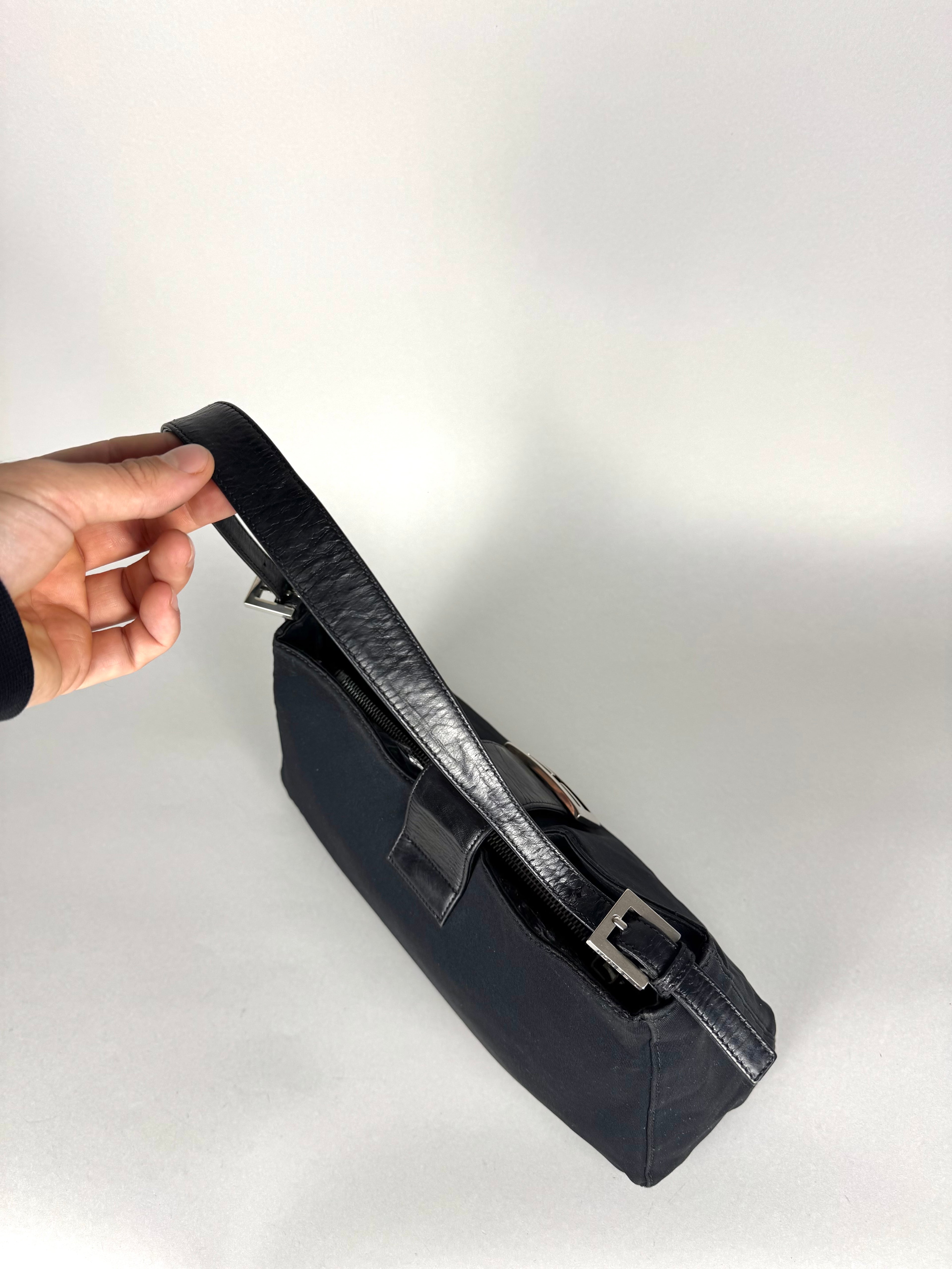 Fendi Sac Baguette Black Shoulder