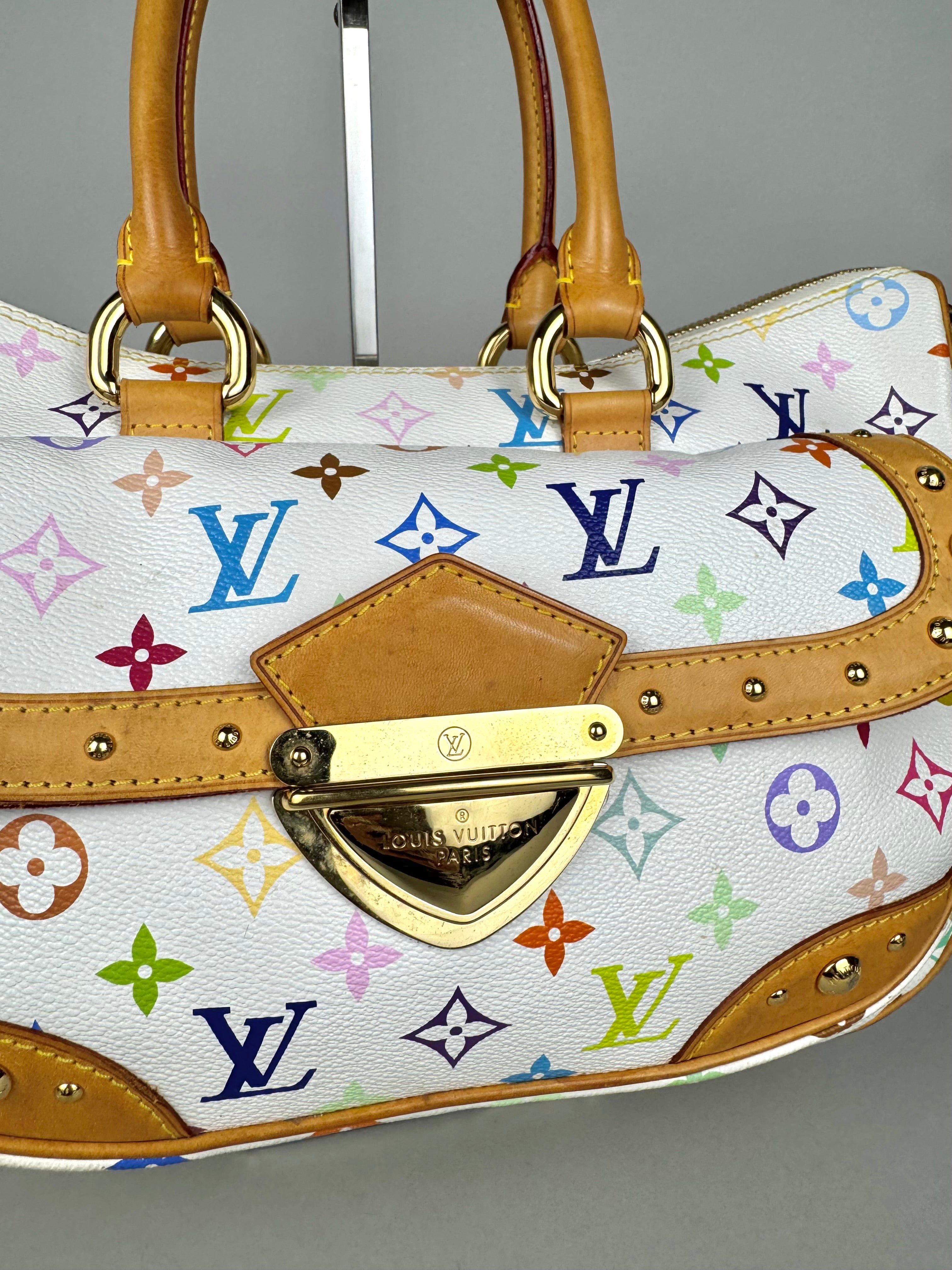 Louis Vuitton Rita Monogram Multicolor White Murakami