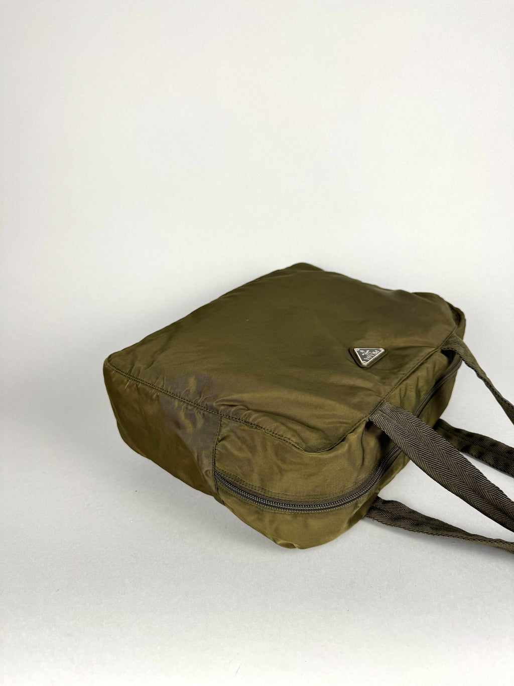Prada Nylon Green Shoulder