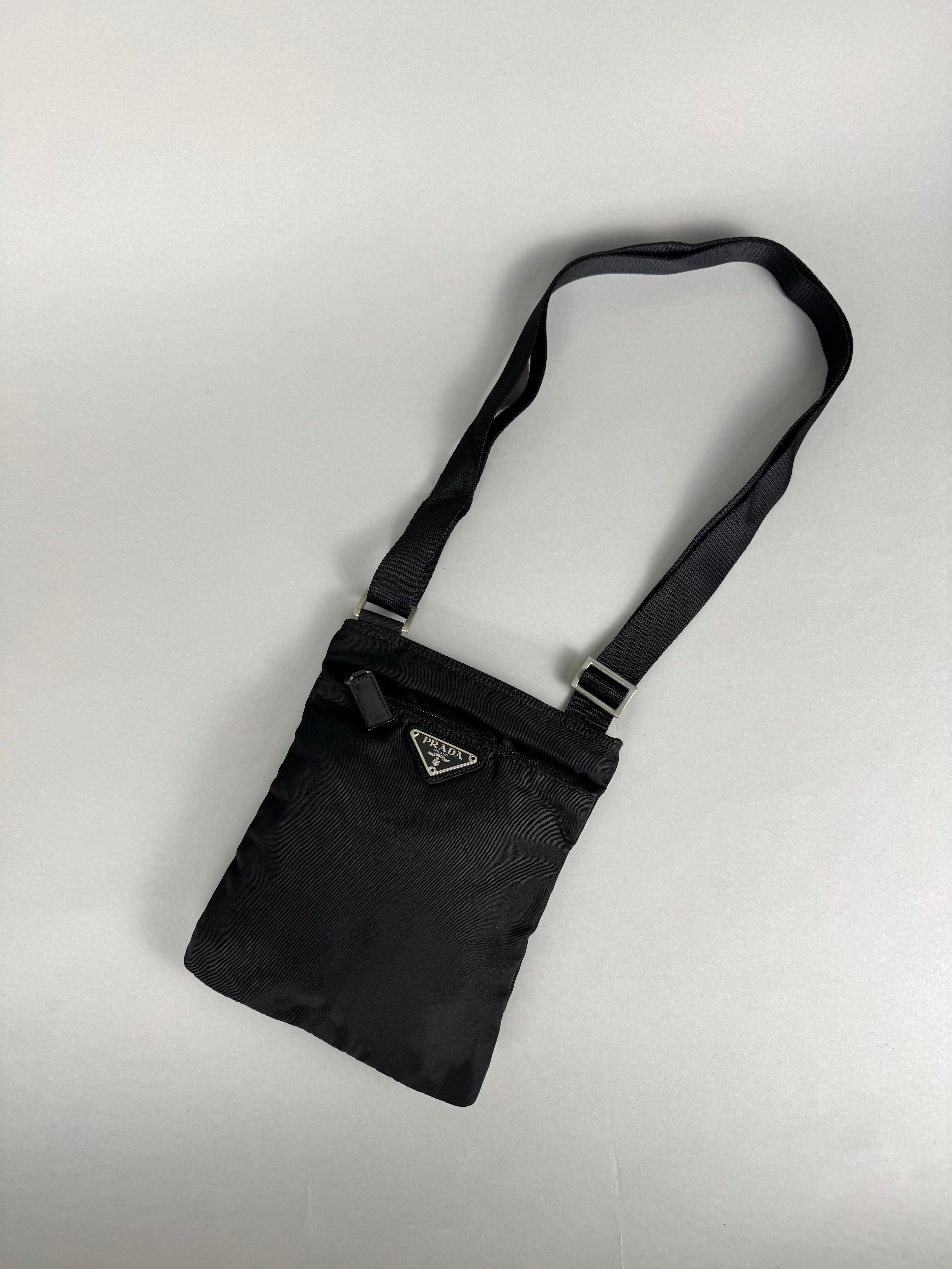 Prada Mini Nylon Black Crossbody