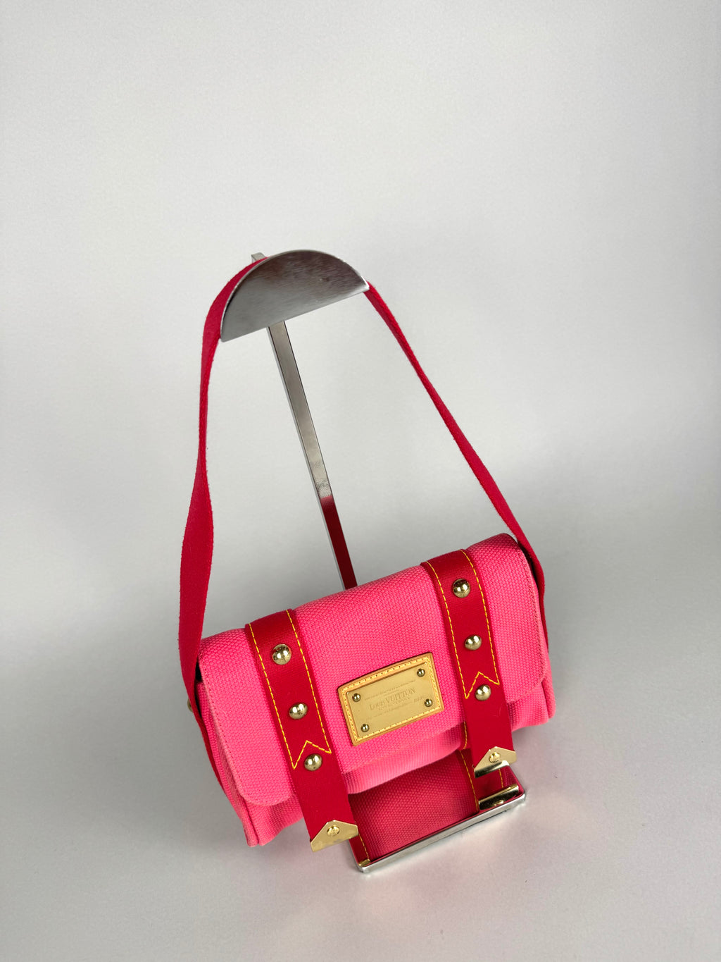 Louis Vuitton Pink Antigua Sac Rabat