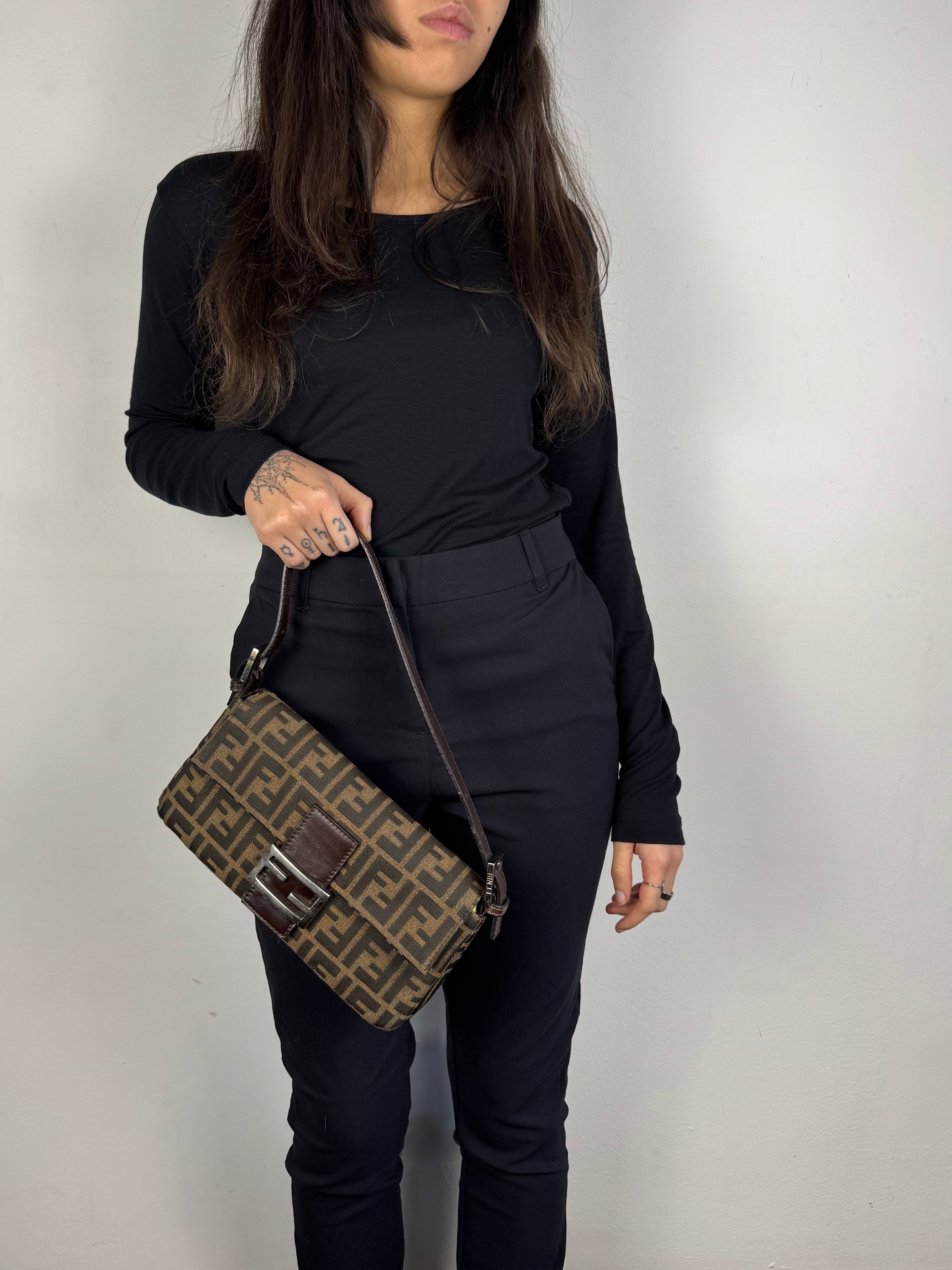 Fendi Baguette Monogram Zucca