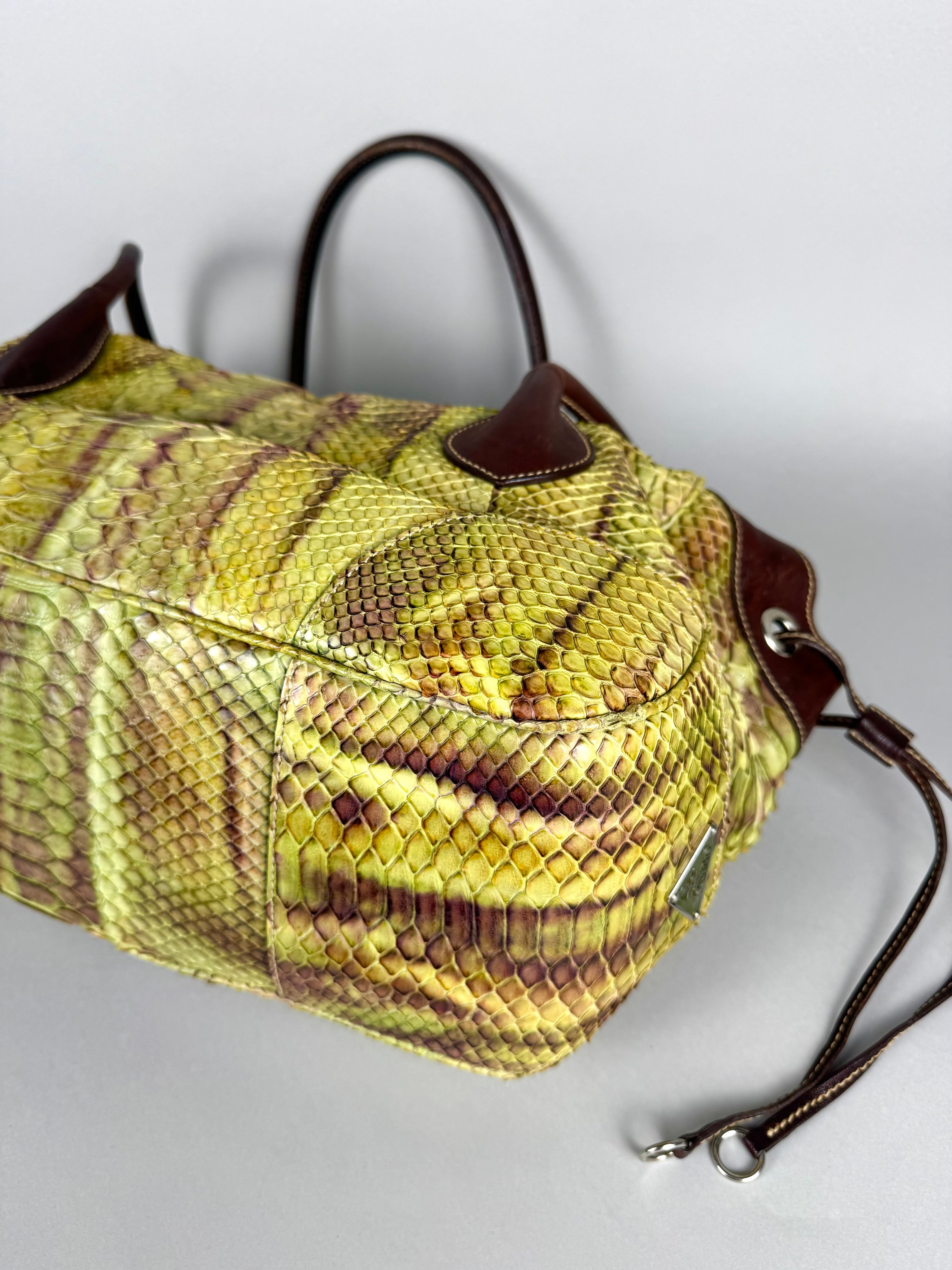 Prada Python Leather Shoulder