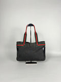 Gucci Denim Web Tote