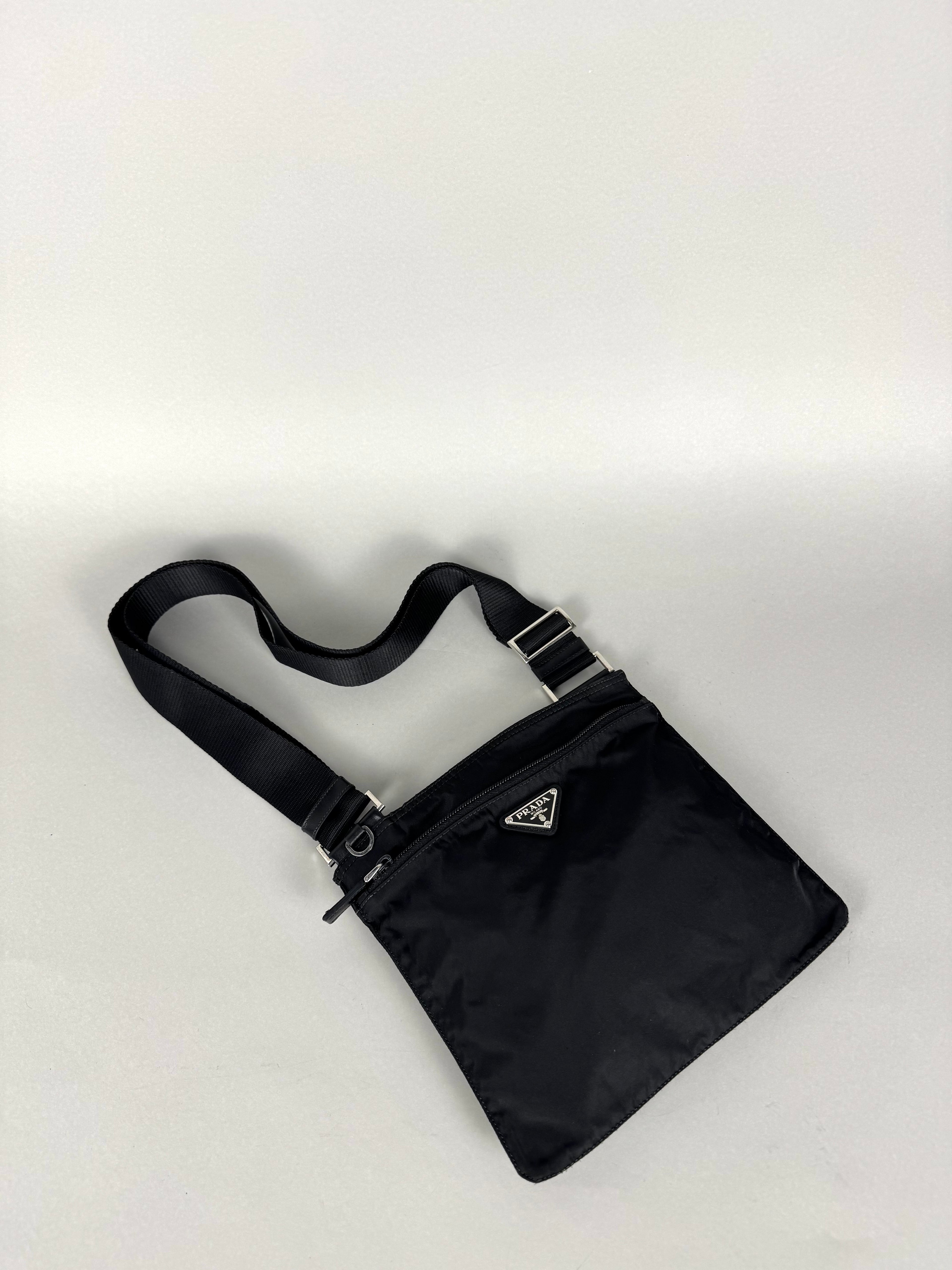 Prada Black Nylon Crossbody Small