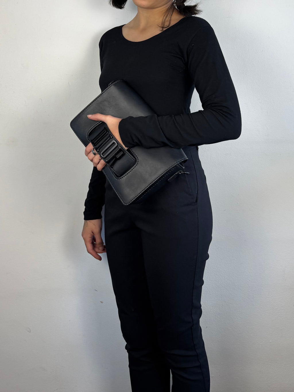 Christian Dio(r)evolution Black Ultramatte Calfskin Leather Flap Bag