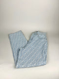 Fendi Monogram Denim Pants