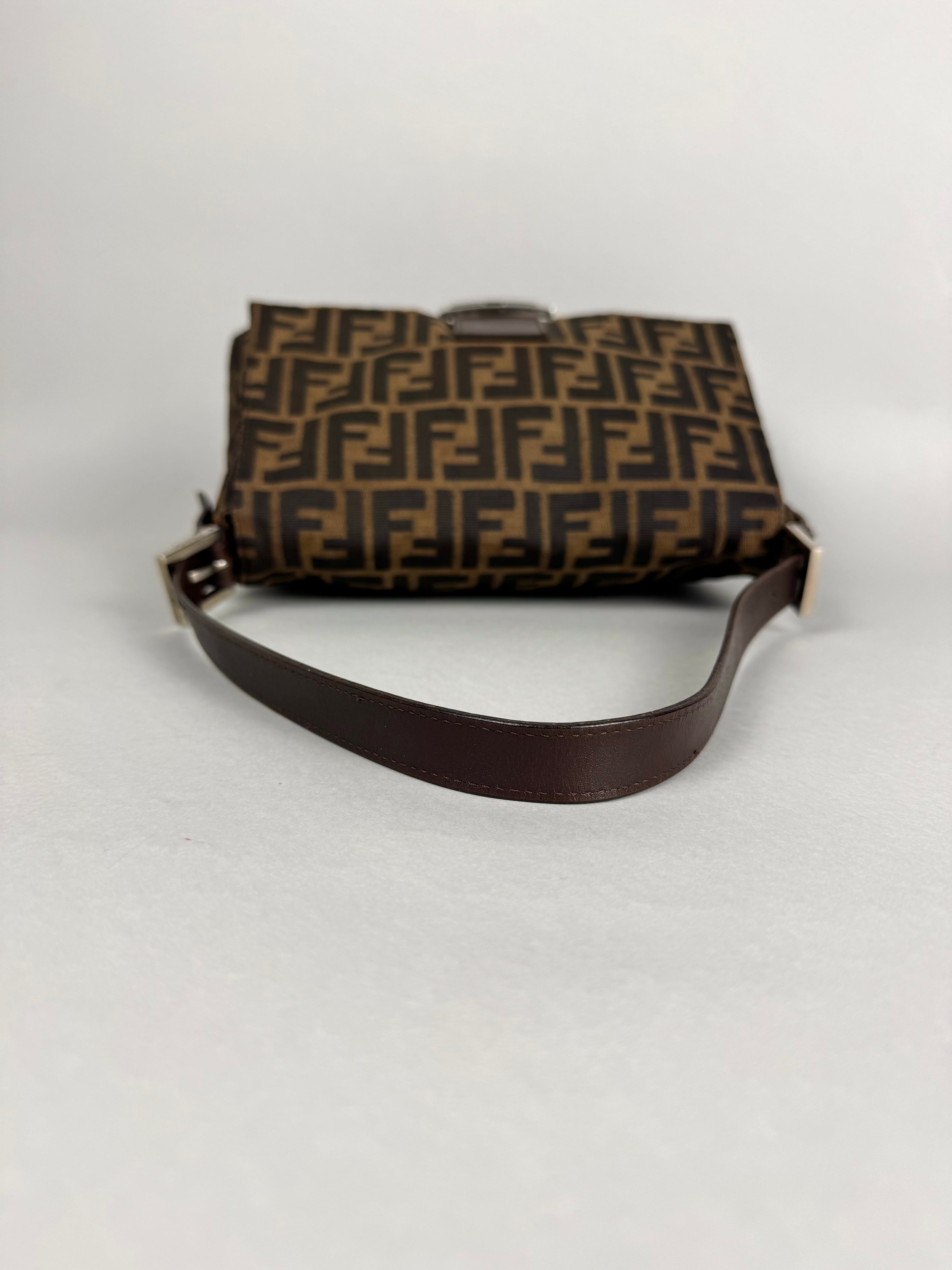 Fendi Monogram Zucca Mamma Baguette