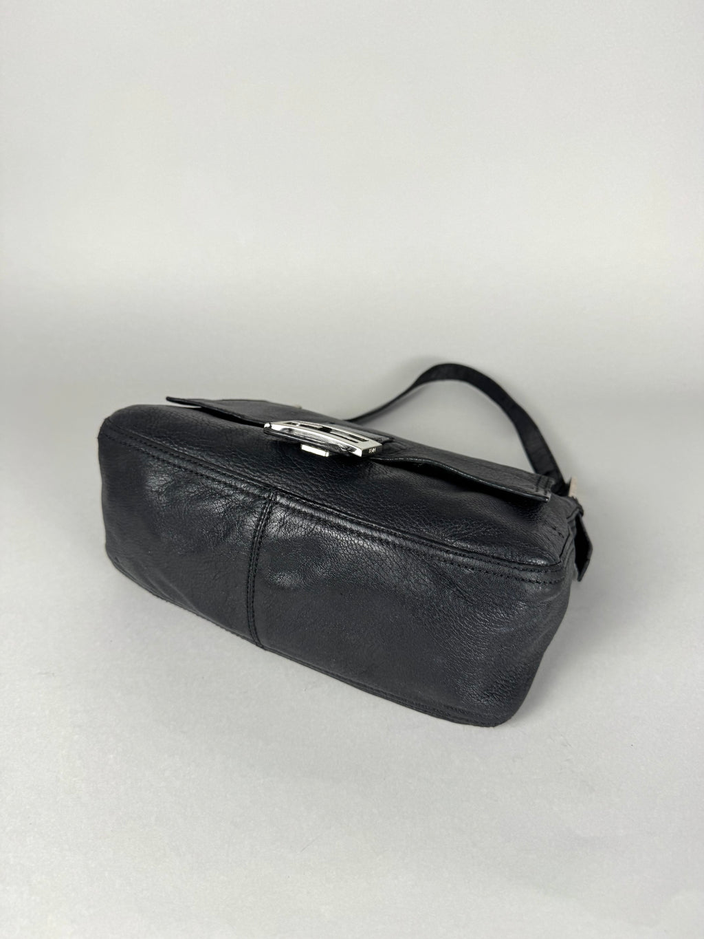Fendi Mama Baguette Black Leather