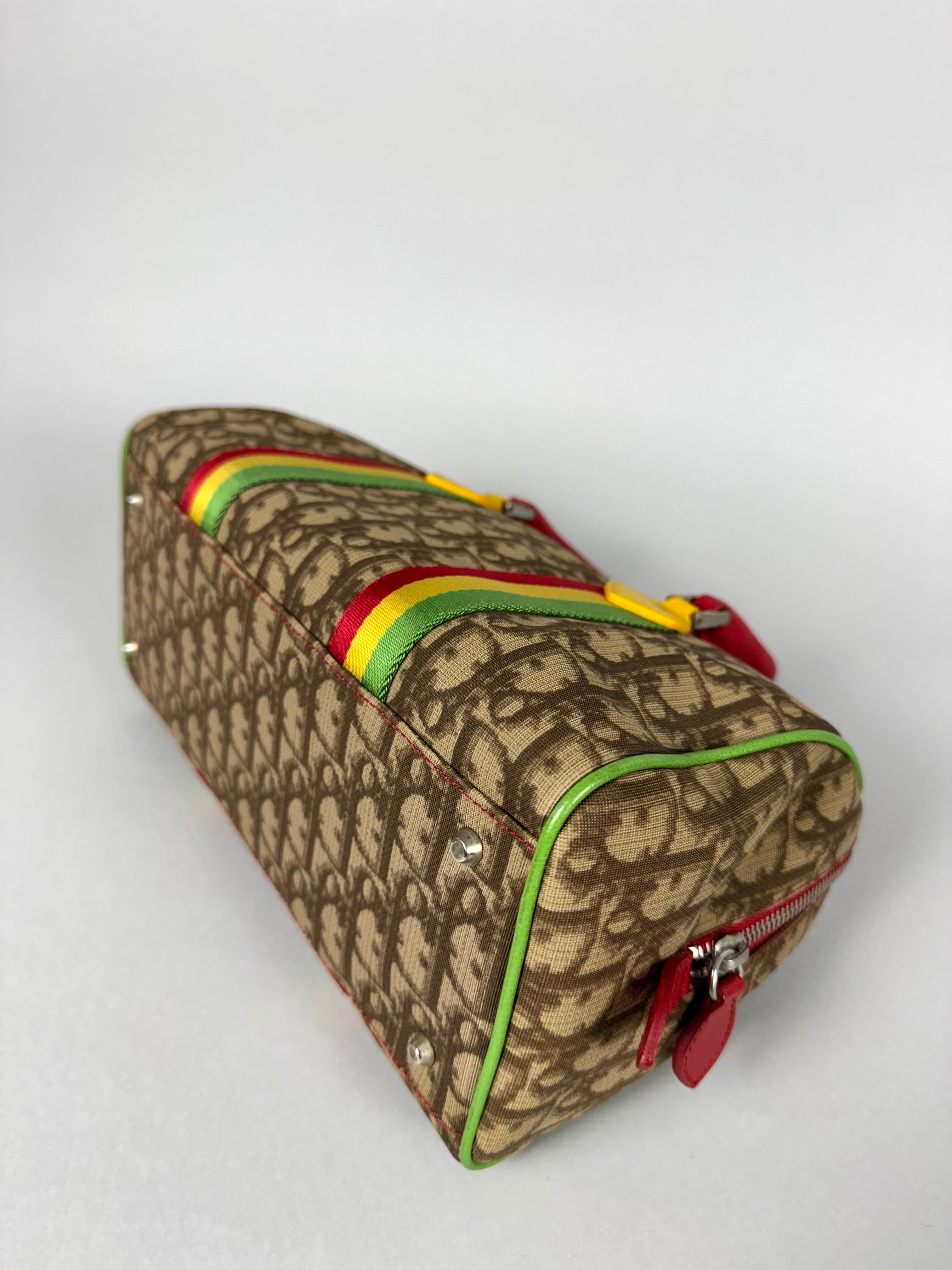 Christian Dior Monogram Rasta Boston