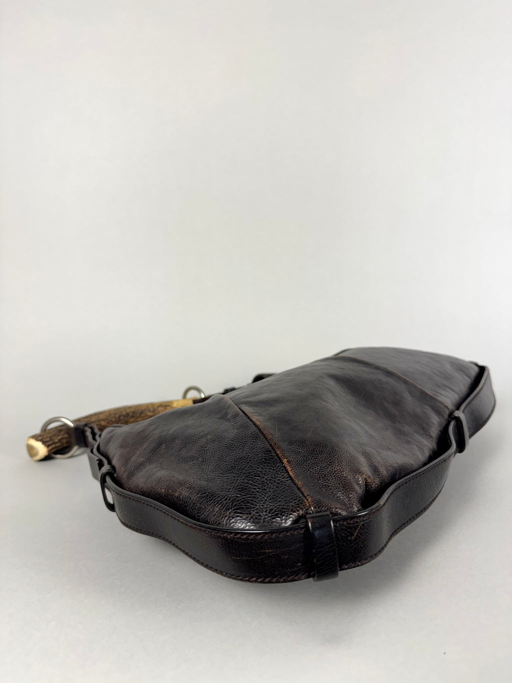 Yves Saint Laurent Mombasa Leather Brown