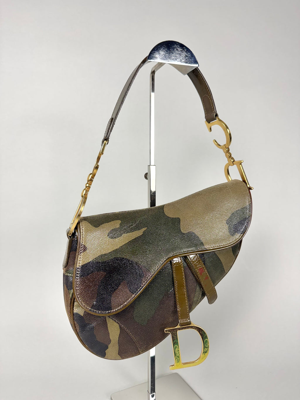 Christian Dior Saddle Camouflage
