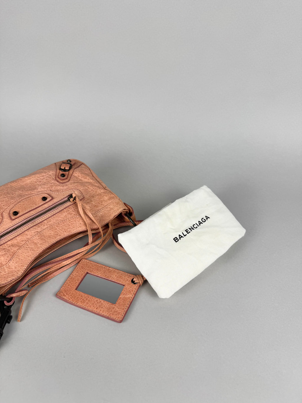 Balenciaga Classic Hip Lambskin Leather