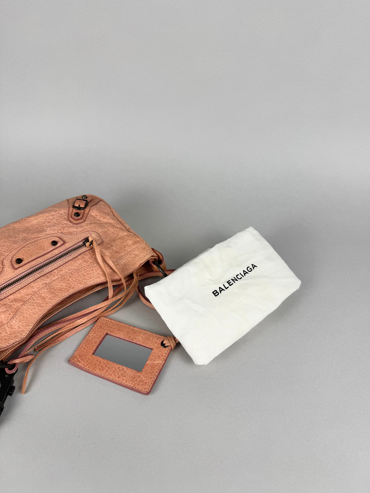 Balenciaga Classic Hip Lambskin Leather