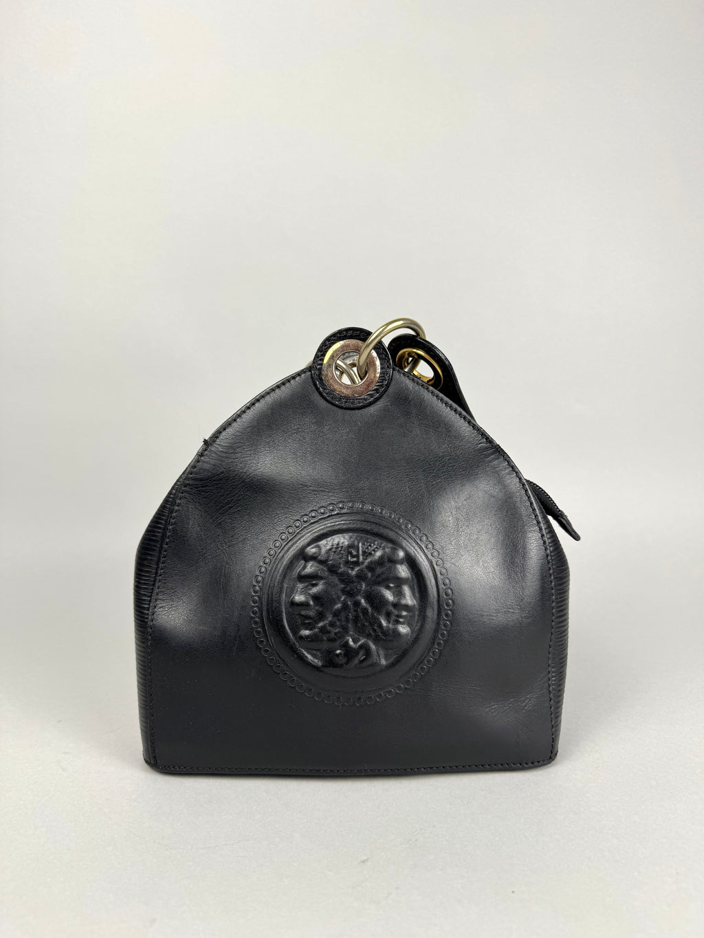 Fendi Janus Leather Black