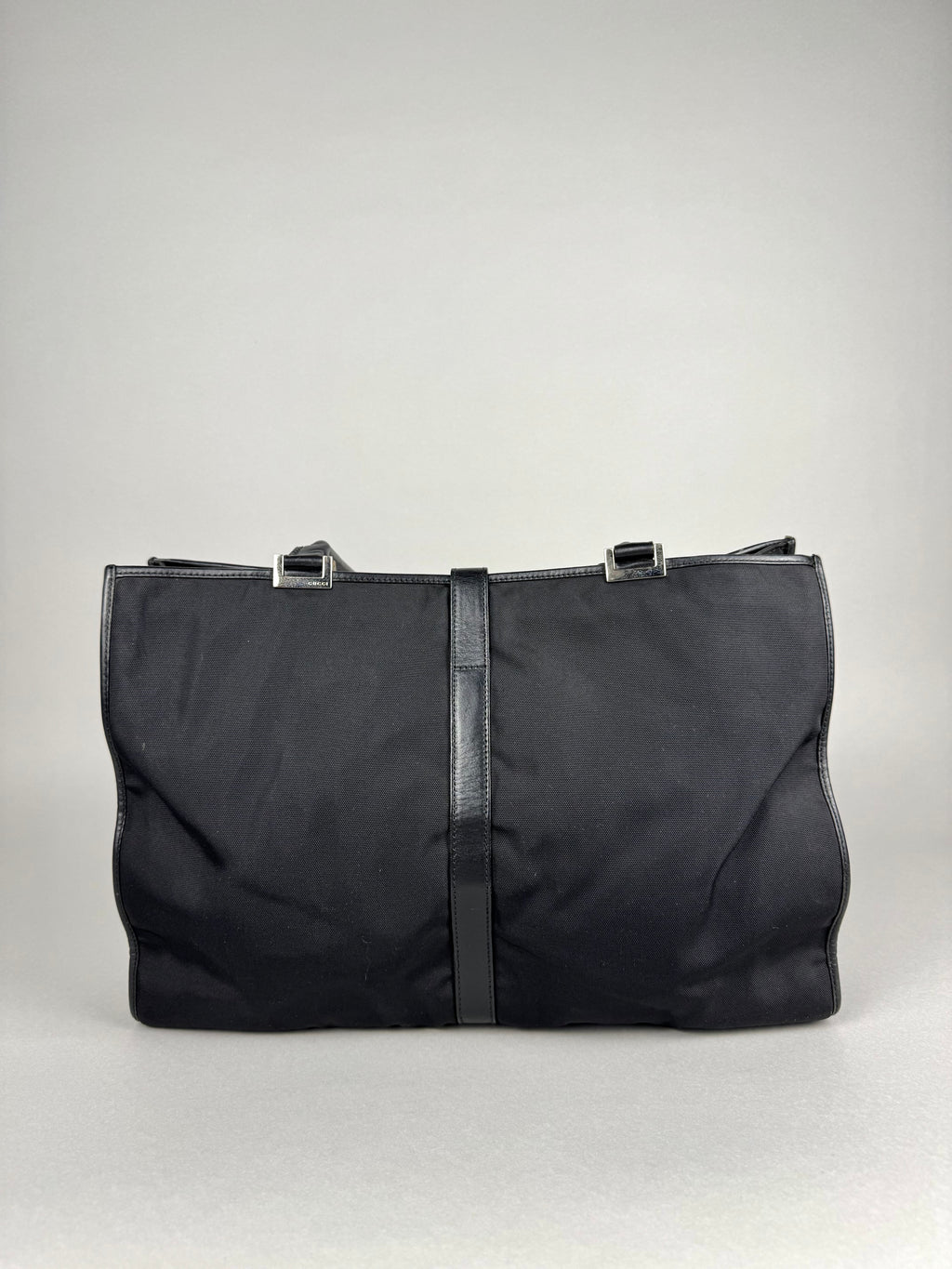 Gucci Jackie Black Cloth Tote