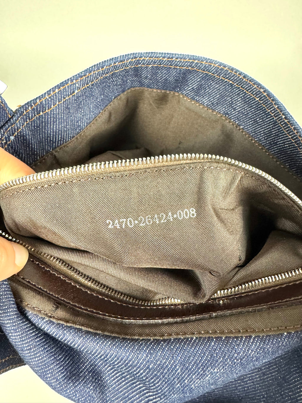 Fendi Baguette Denim