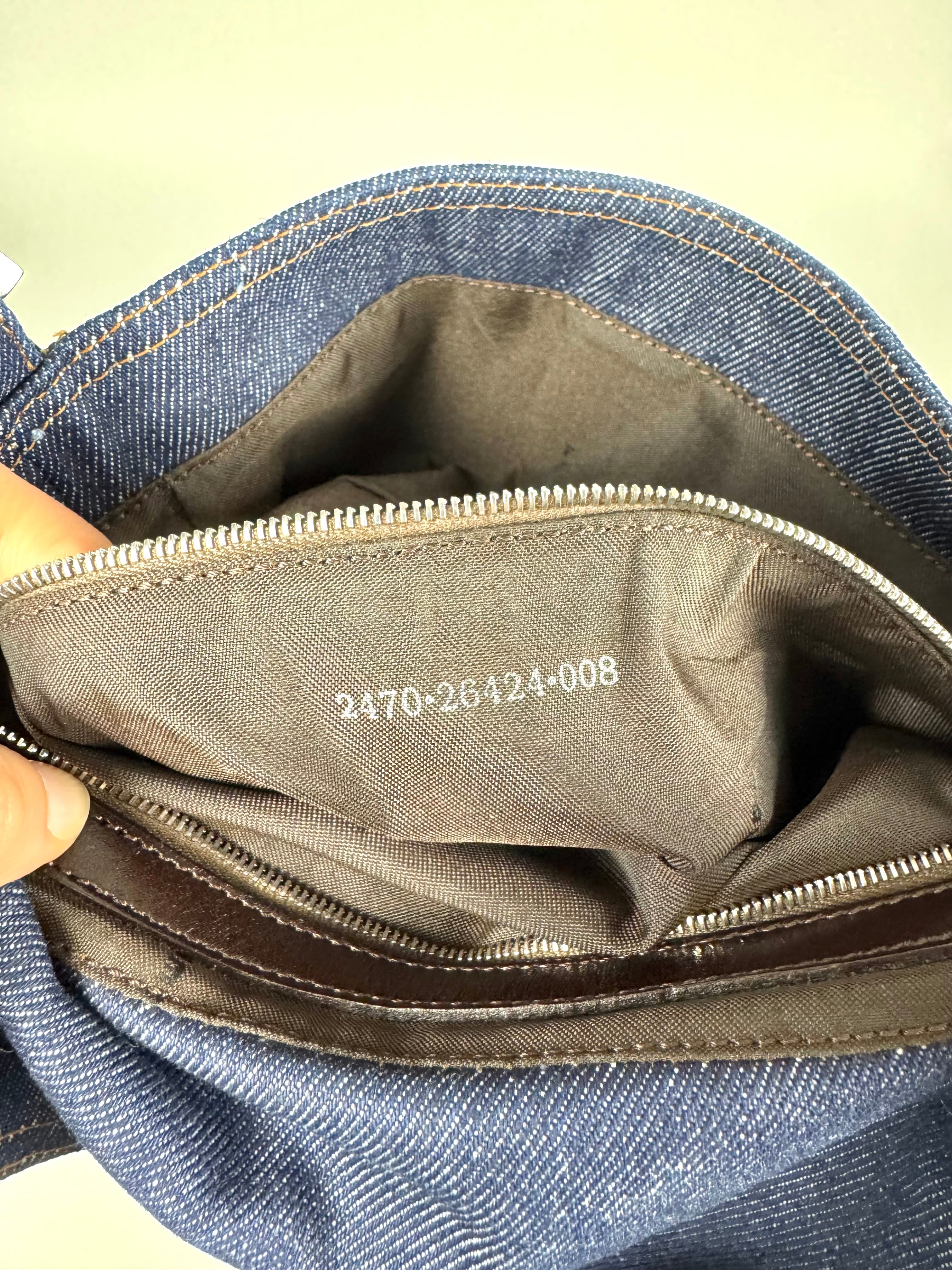 Fendi Baguette Denim