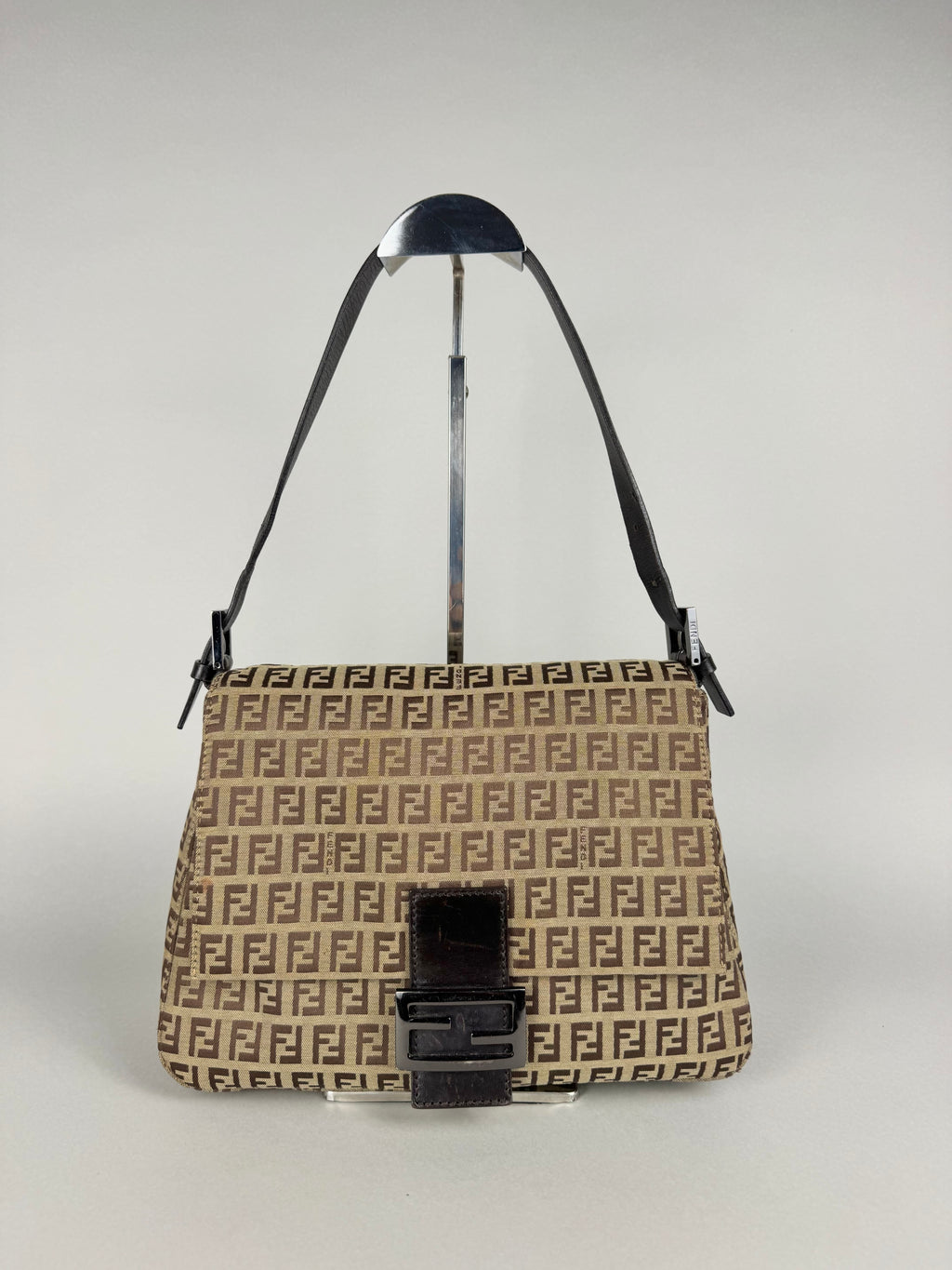 Fendi Mamma Baguette Monogram Zucchino