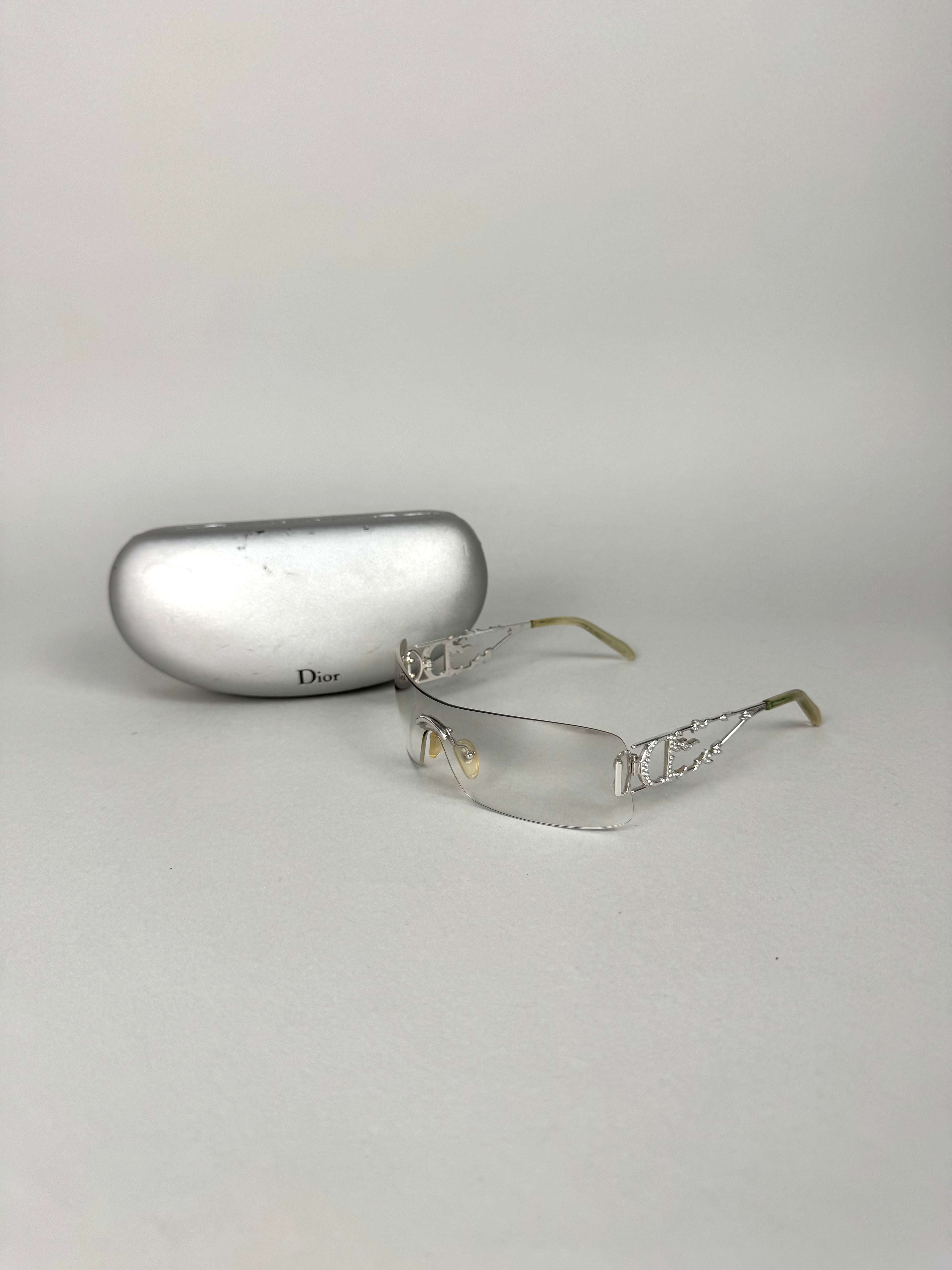 Christian Dior Fire Transparent Sunglasses
