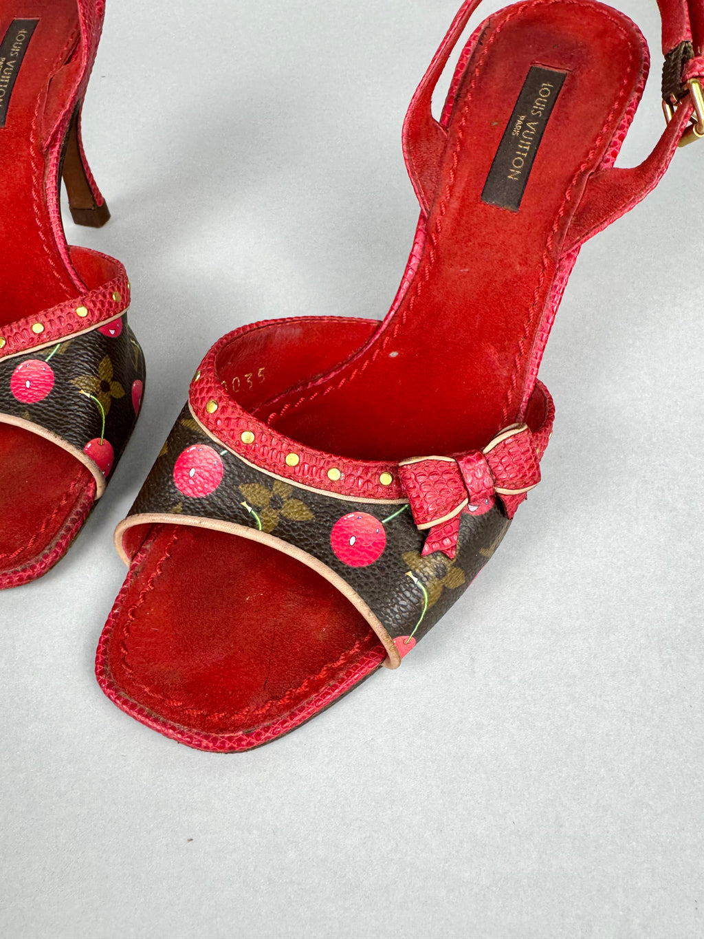 Louis Vuitton Cherry Blossom Murakami Sandals