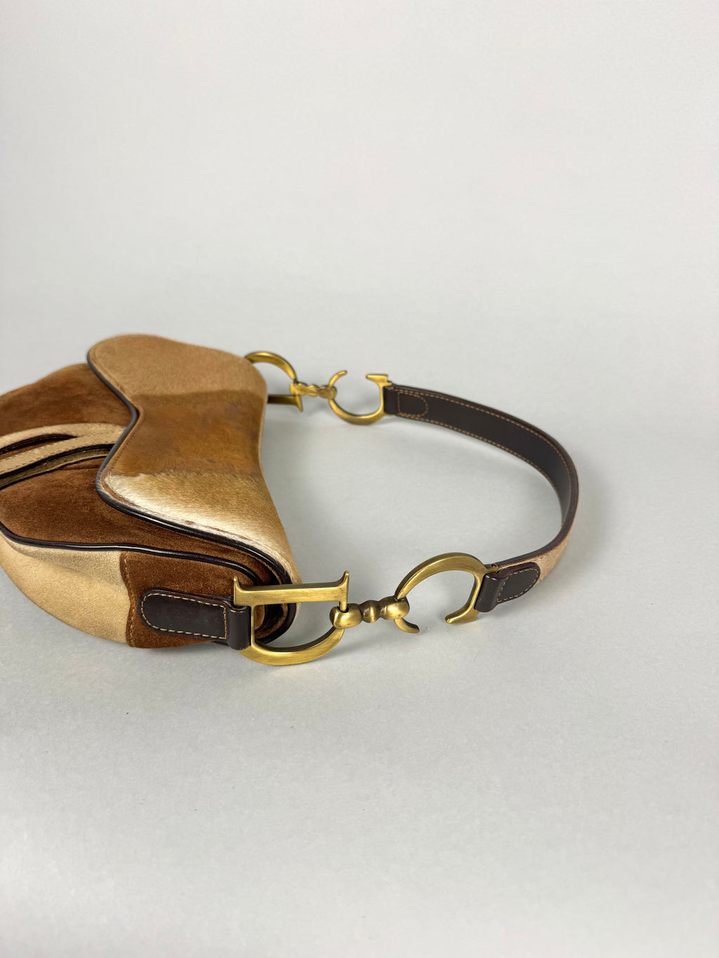 Christian Dior Pony Hair Saddle