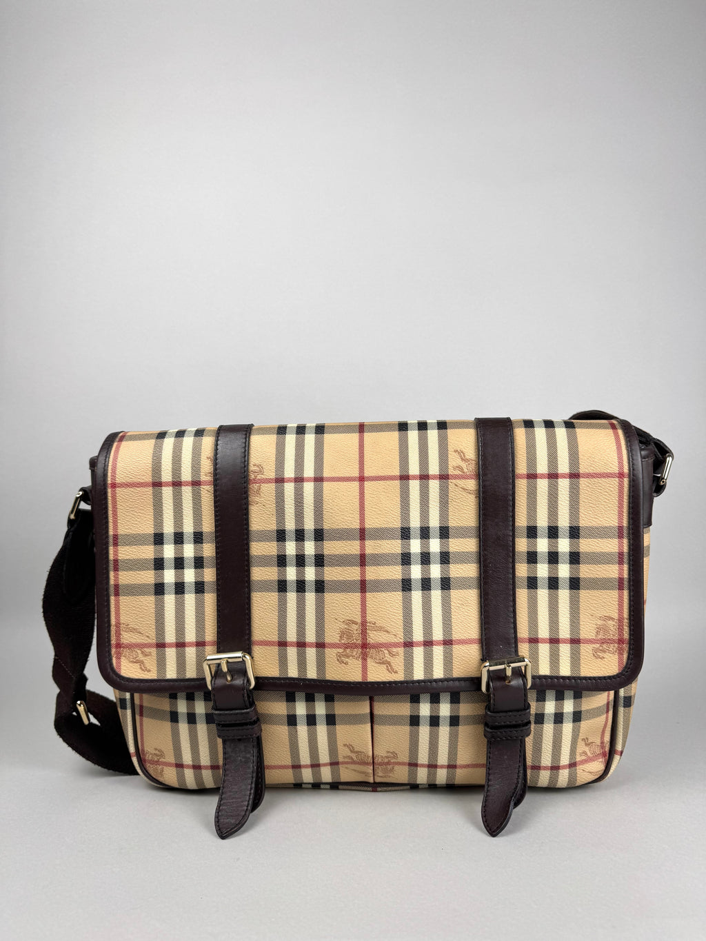 Burberry Haymarket Check Messenger