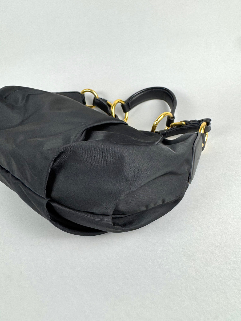 Prada Nylon and Leather Shoulder