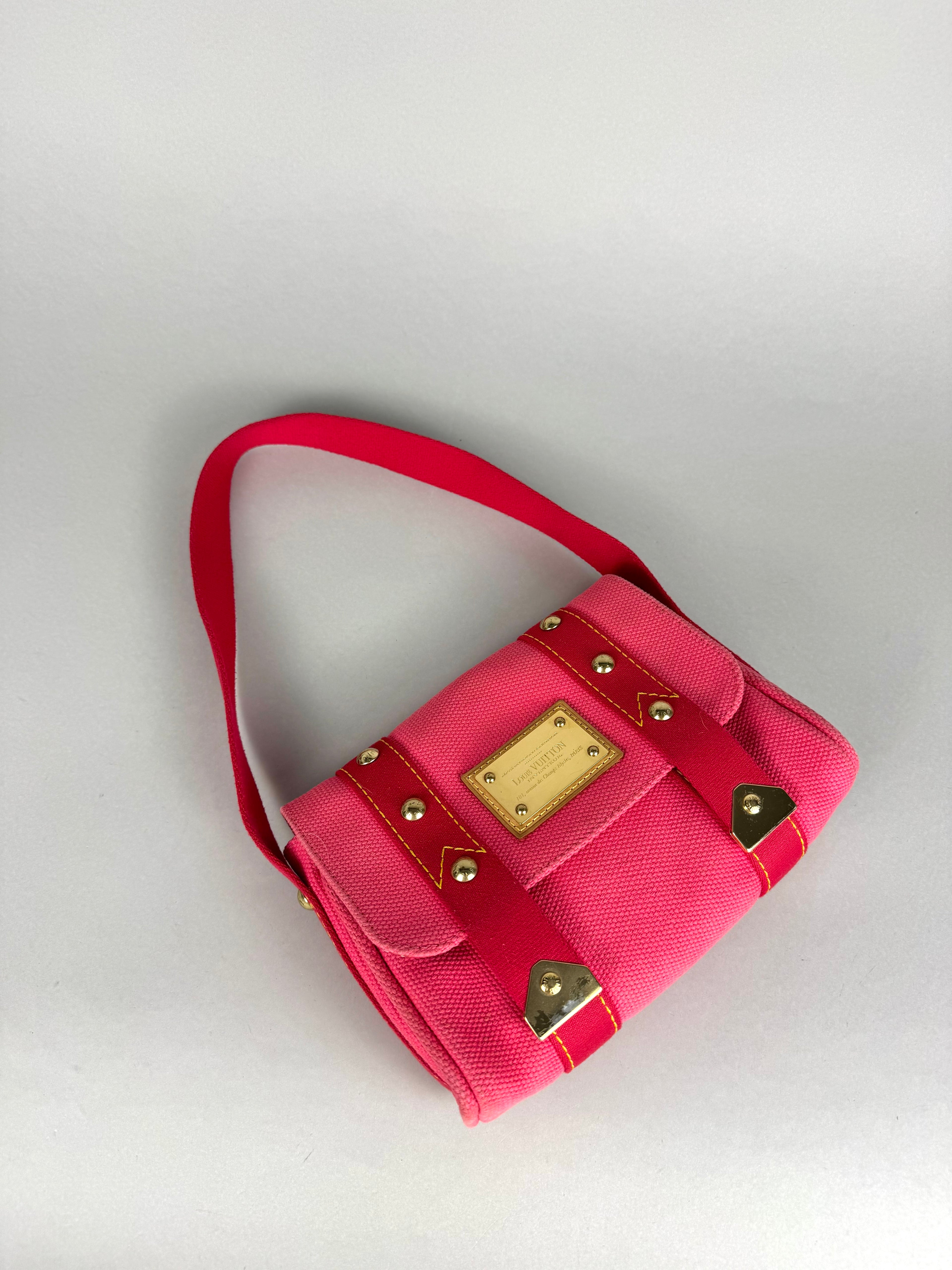Louis Vuitton Pink Antigua Sac Rabat
