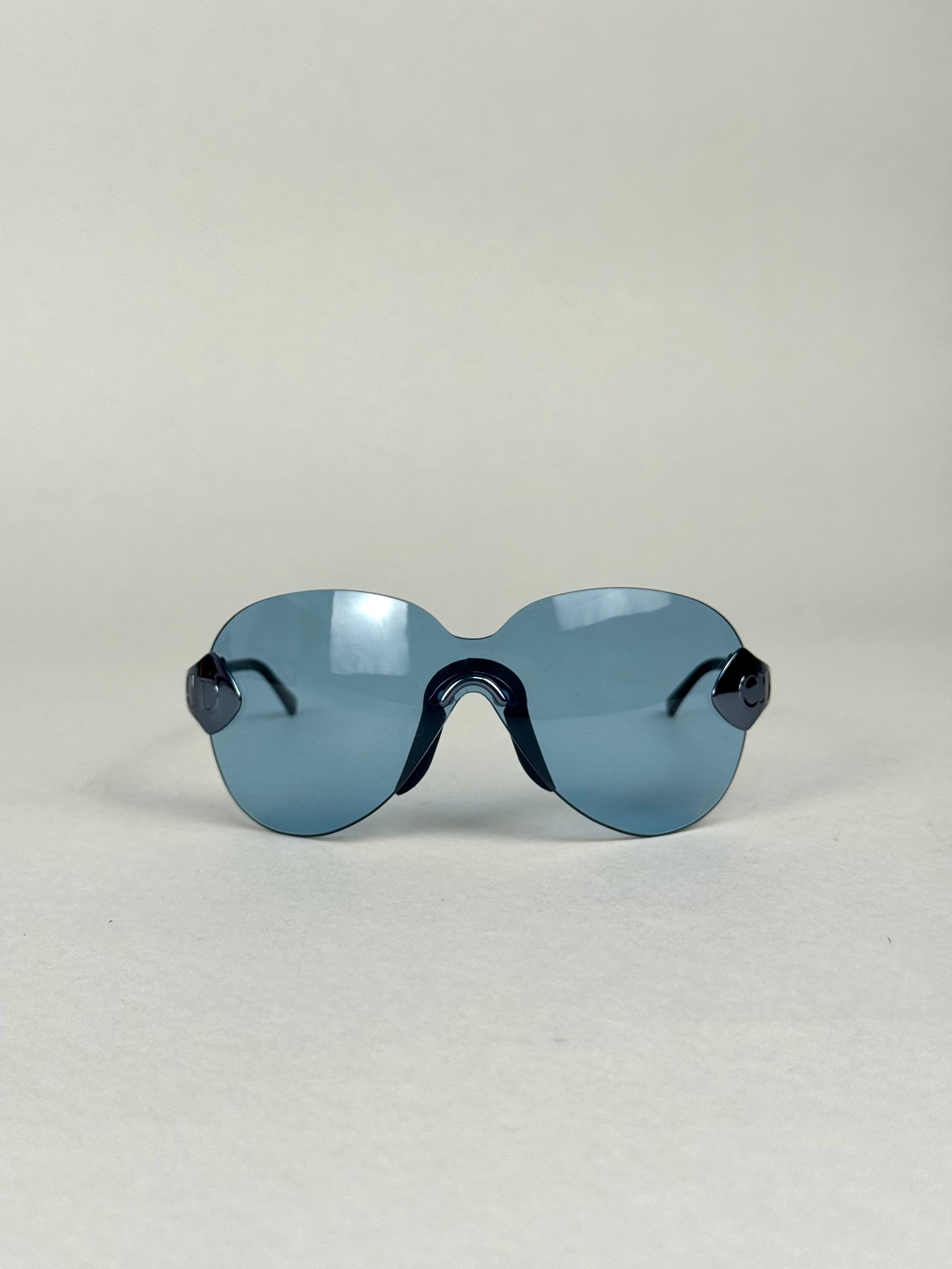 Christian Dior Pilot Blue Sunglasses