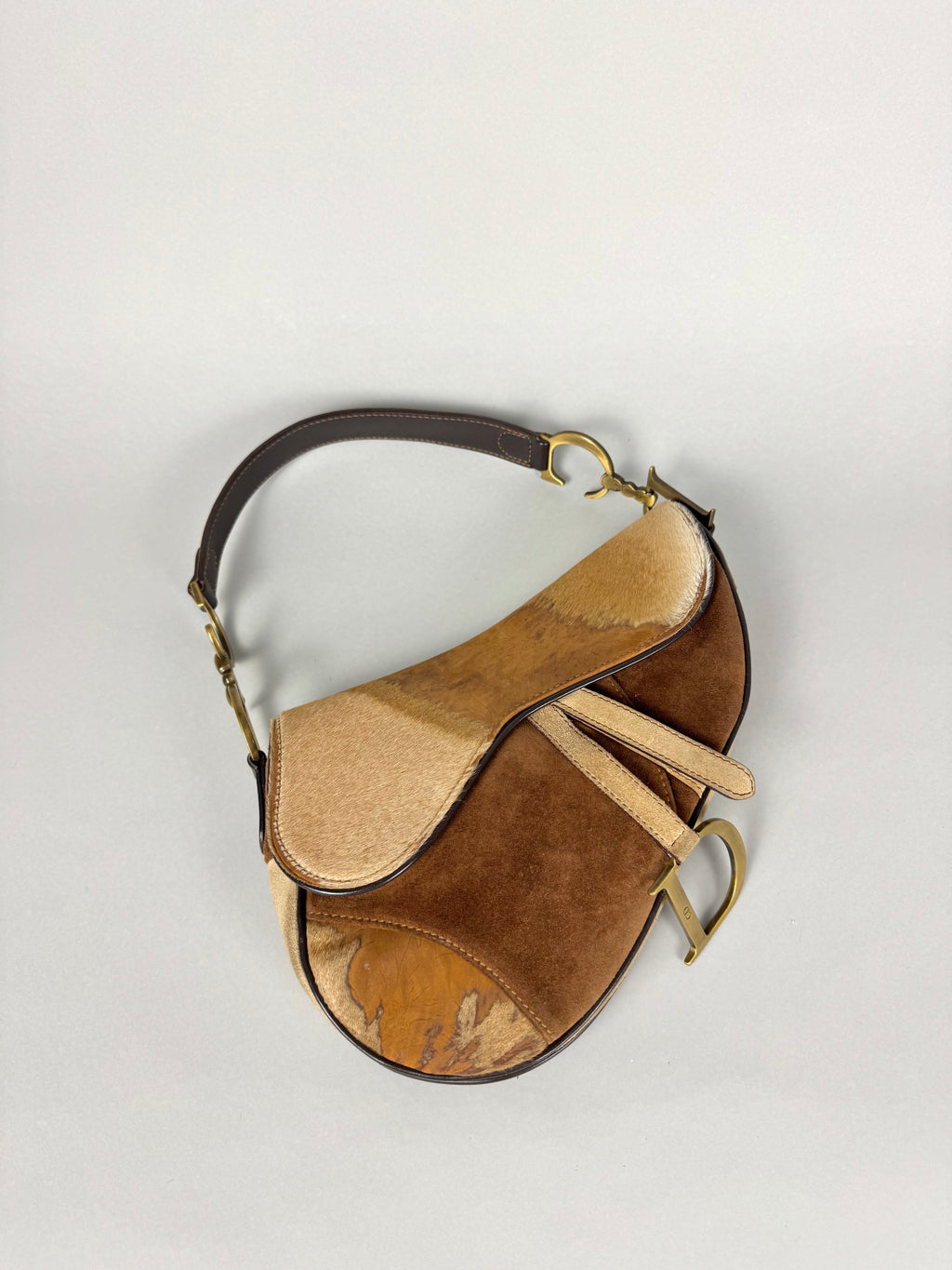 Christian Dior Pony Hair Saddle