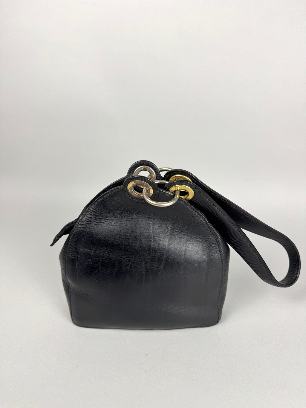 Fendi Janus Leather Black