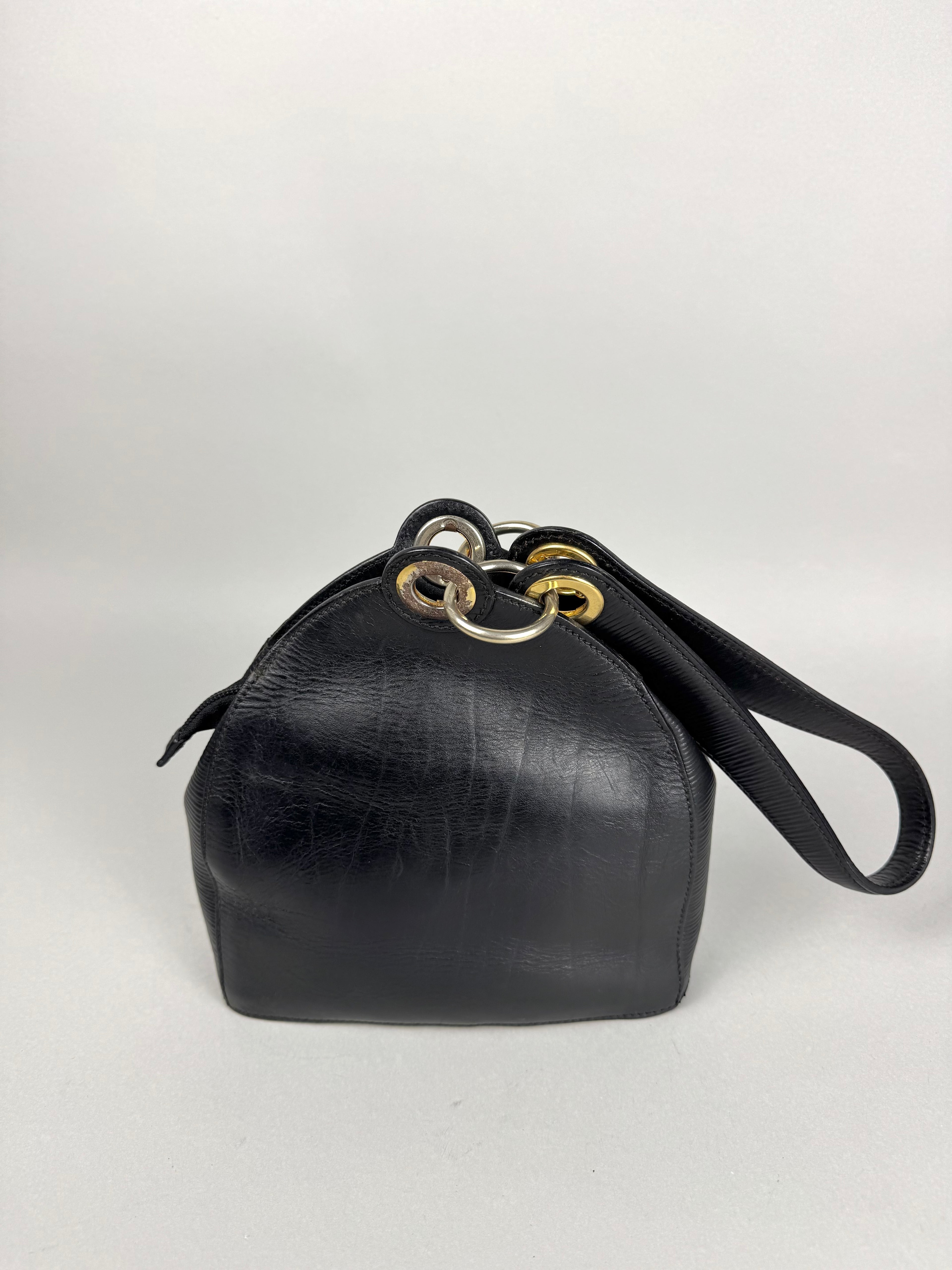 Fendi Janus Leather Black