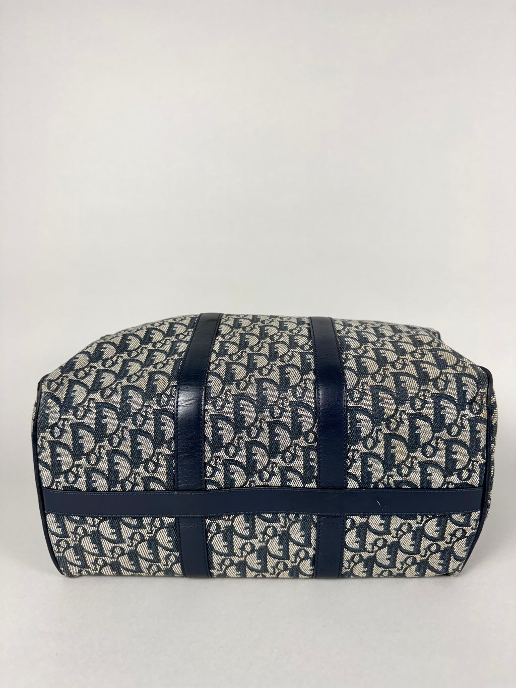 Christian Dior Monogram Trotter Boston Navy