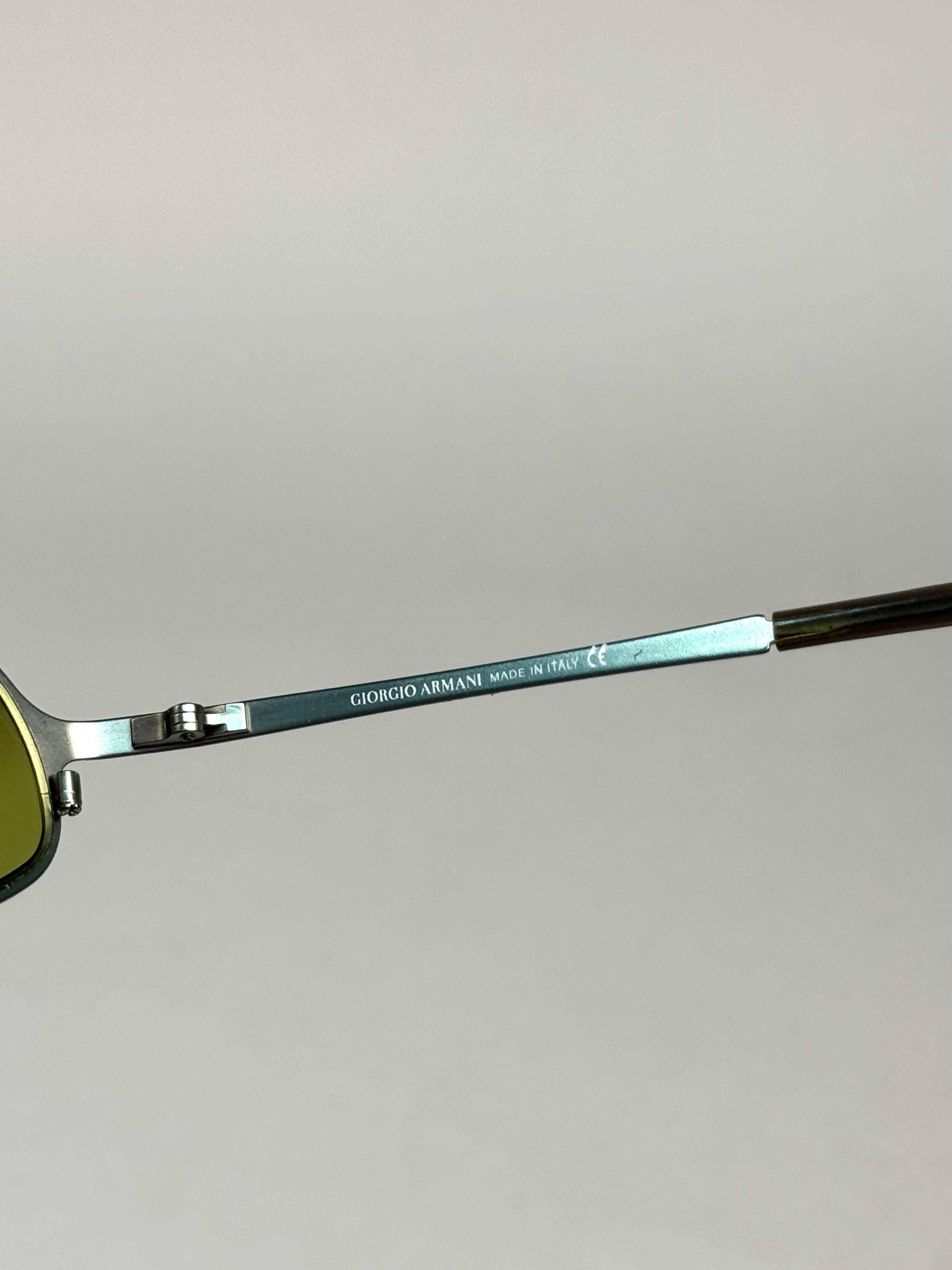 Giorgio Armani Green Sunglasses 00s