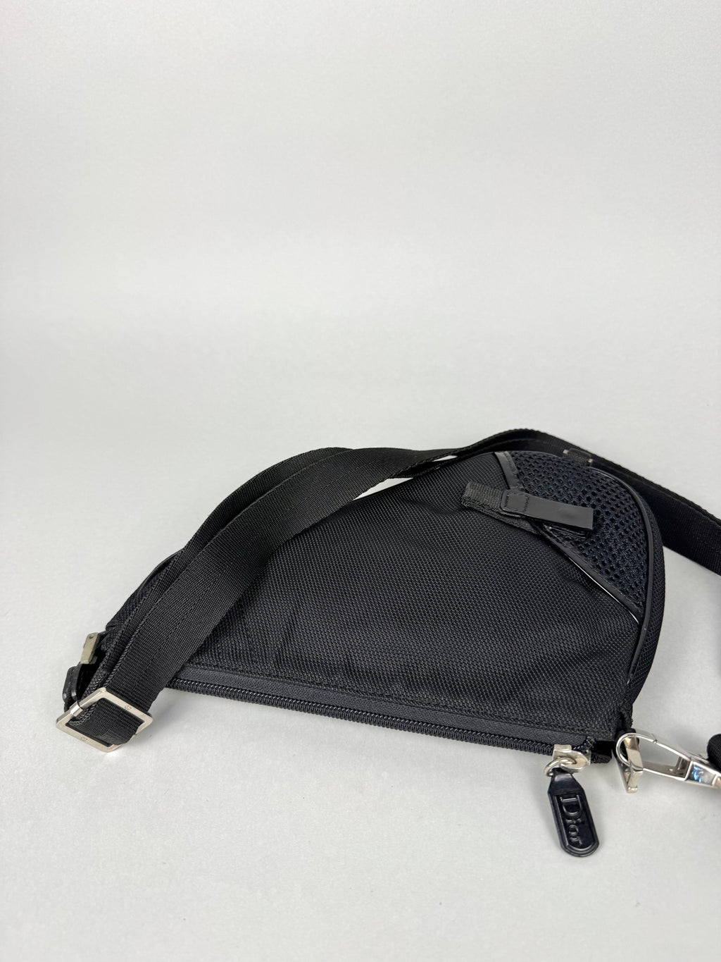 Christian Dior Mini Saddle Black Crossbody