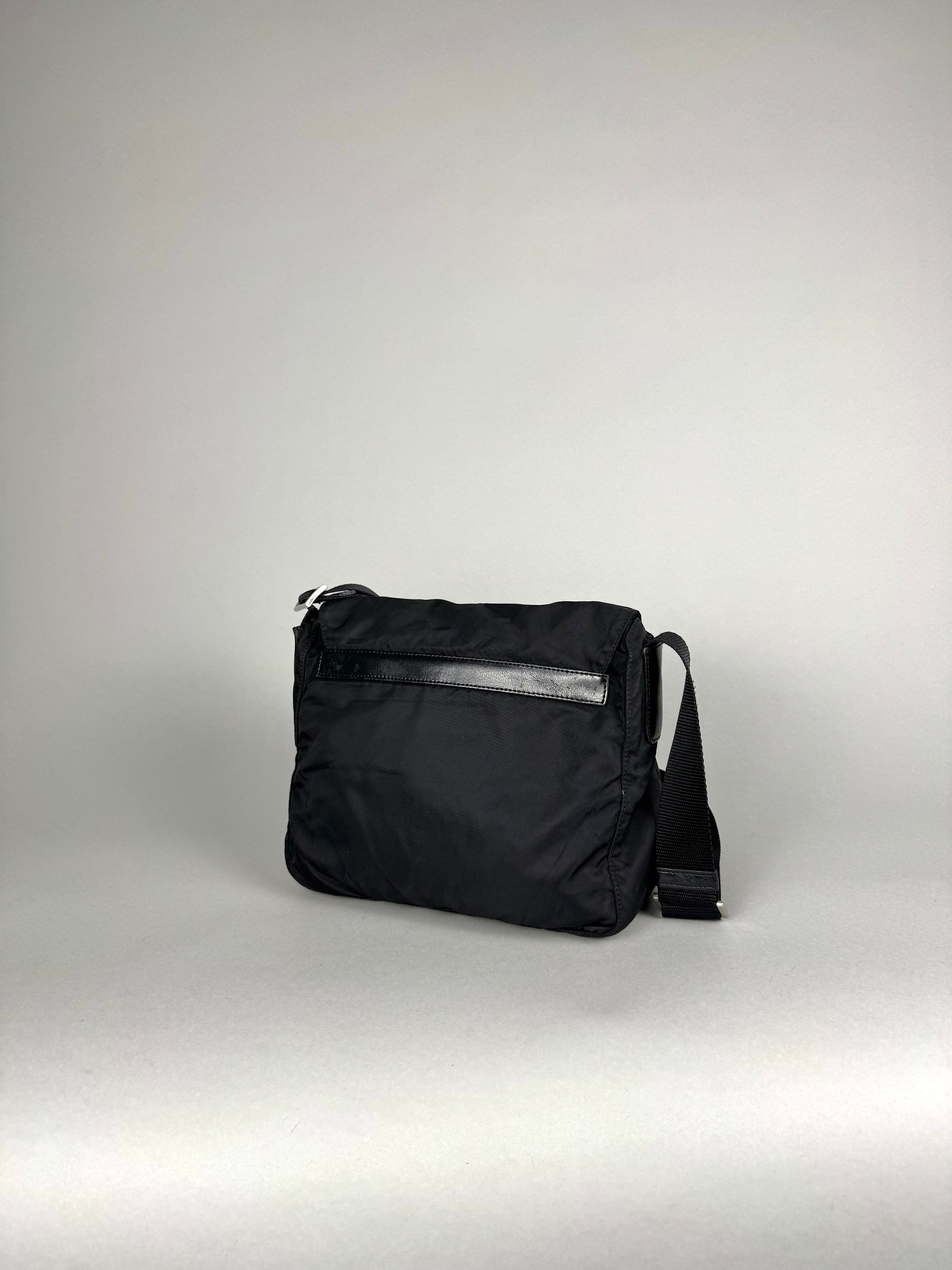 Prada Vela Nylon Black