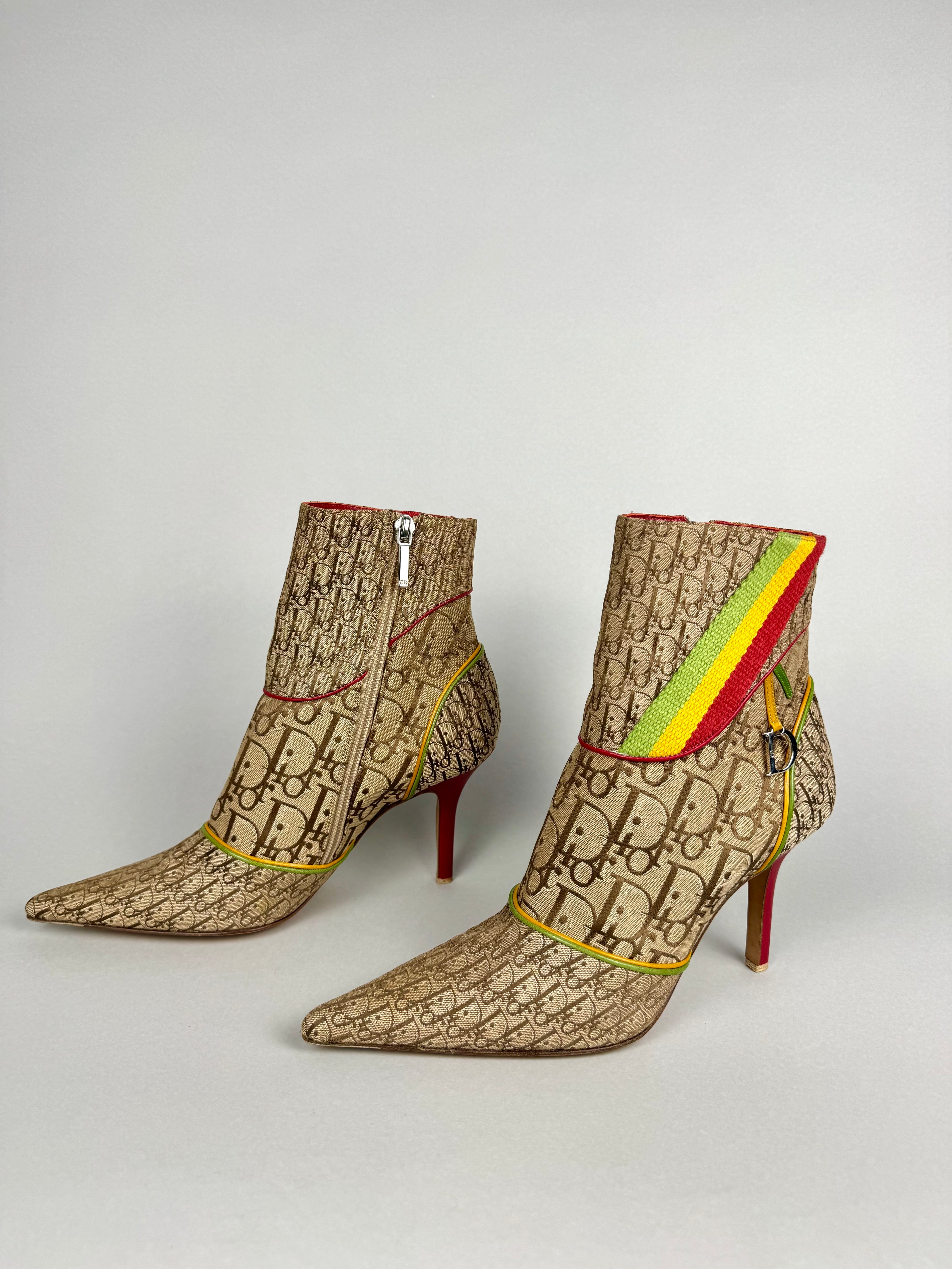 Christian Dior Rasta Anckle Boots