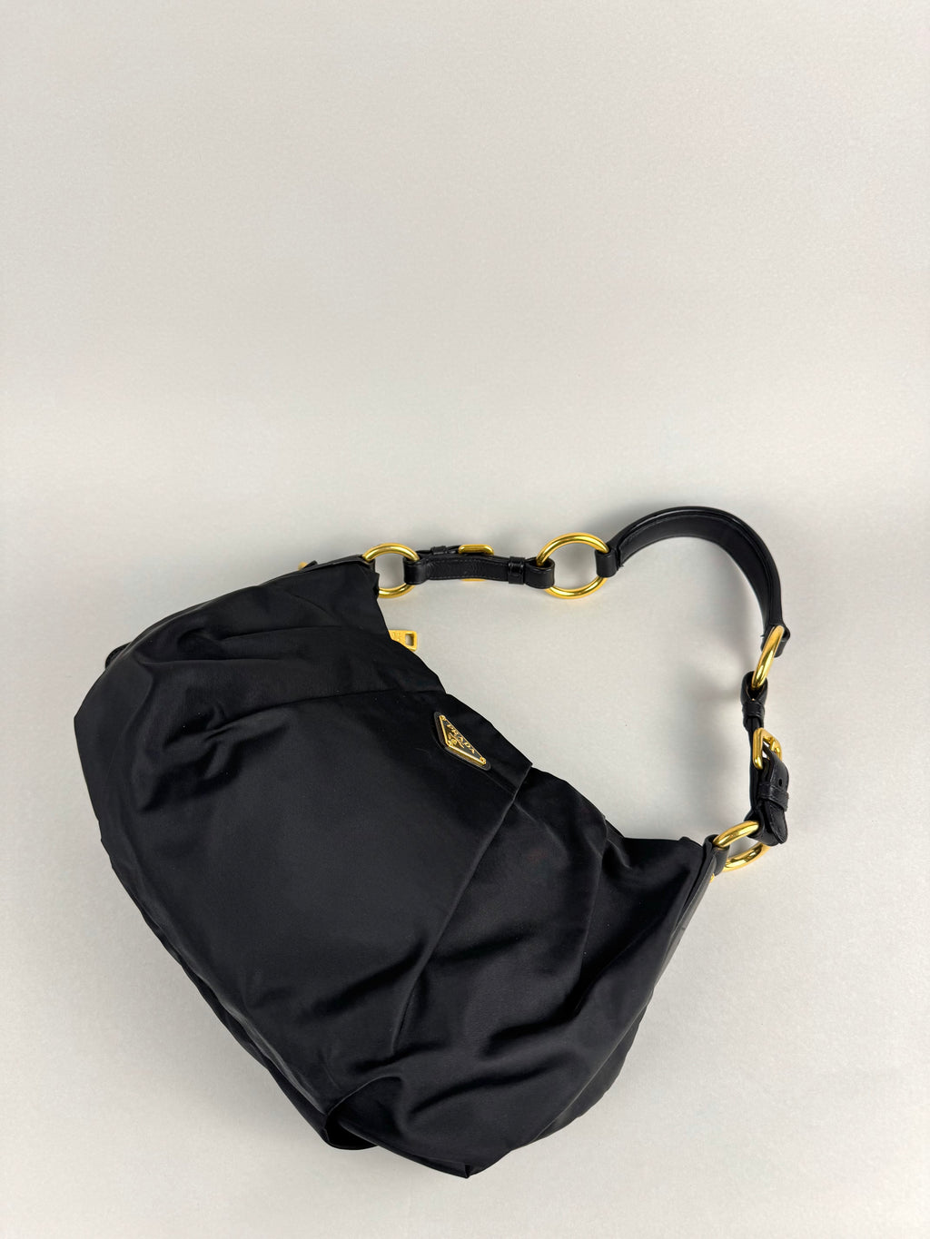 Prada Nylon and Leather Shoulder