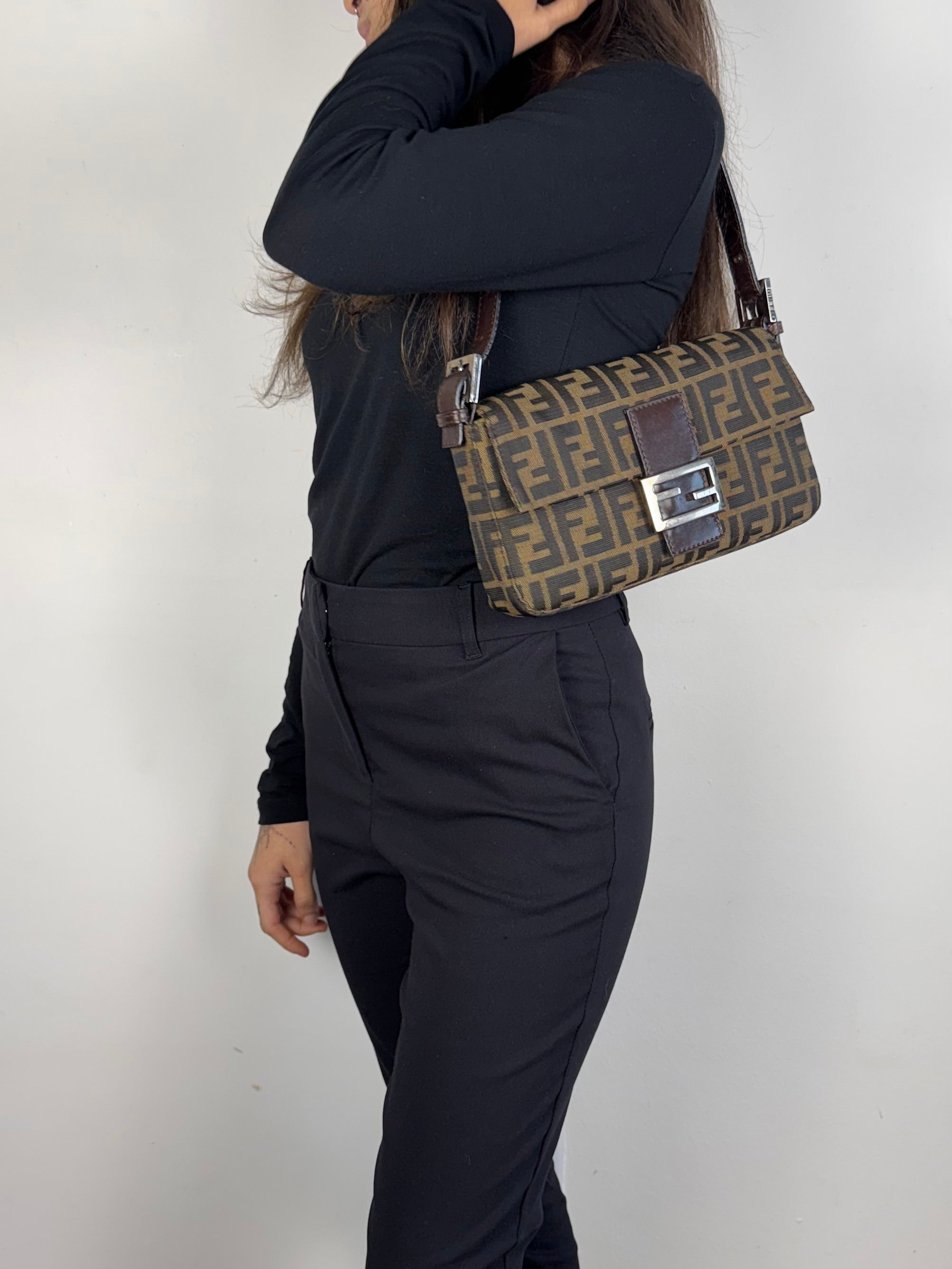 Fendi Baguette Monogram Zucca
