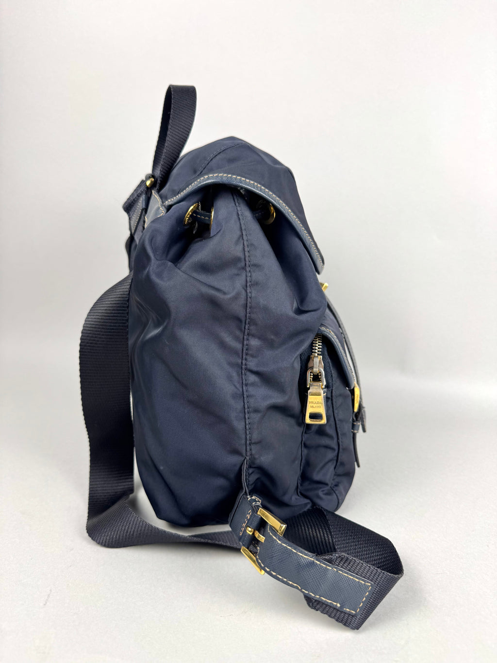 Prada Backpack Nylon Navy