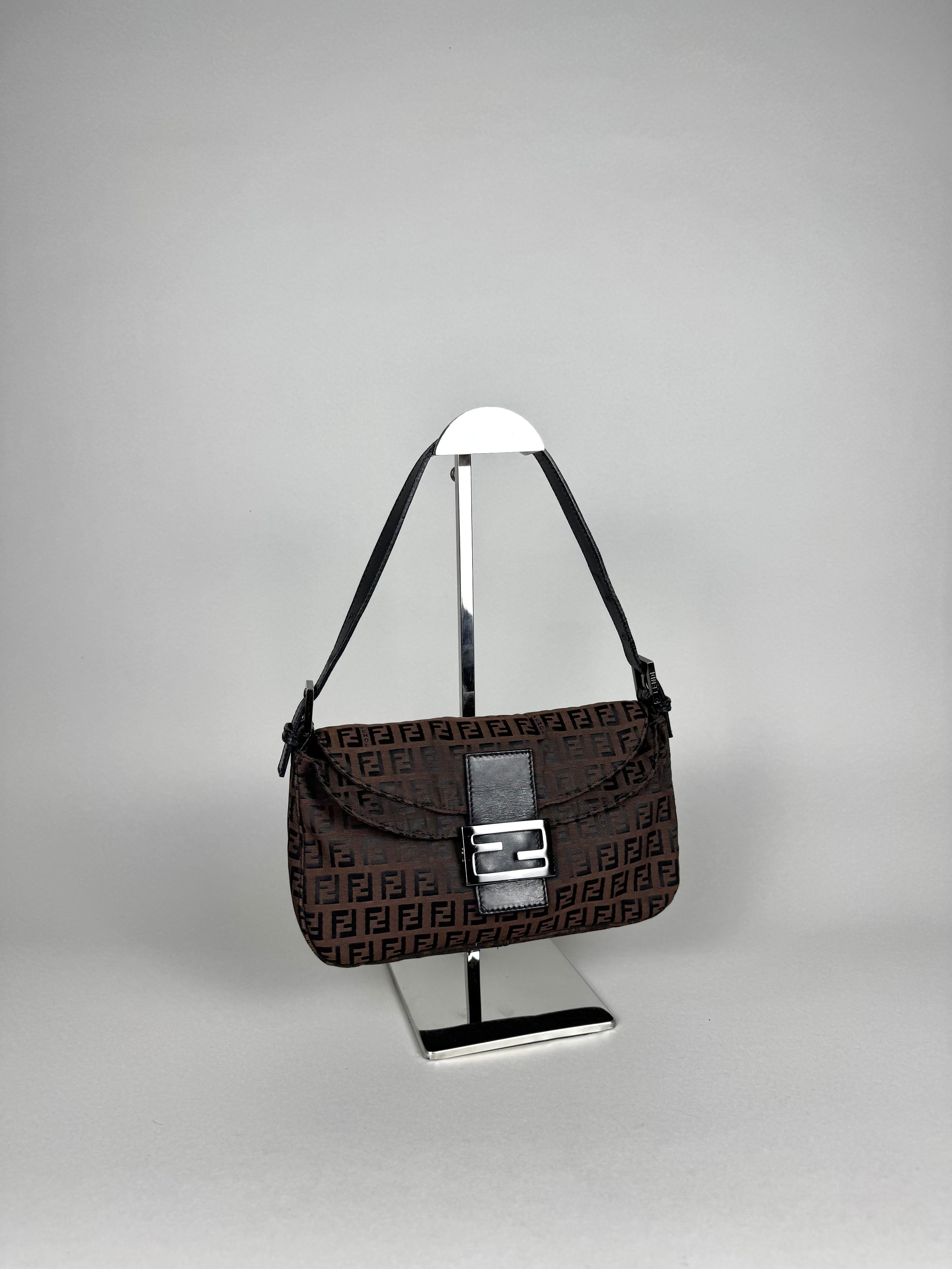 Fendi Baguette Monogram Brown