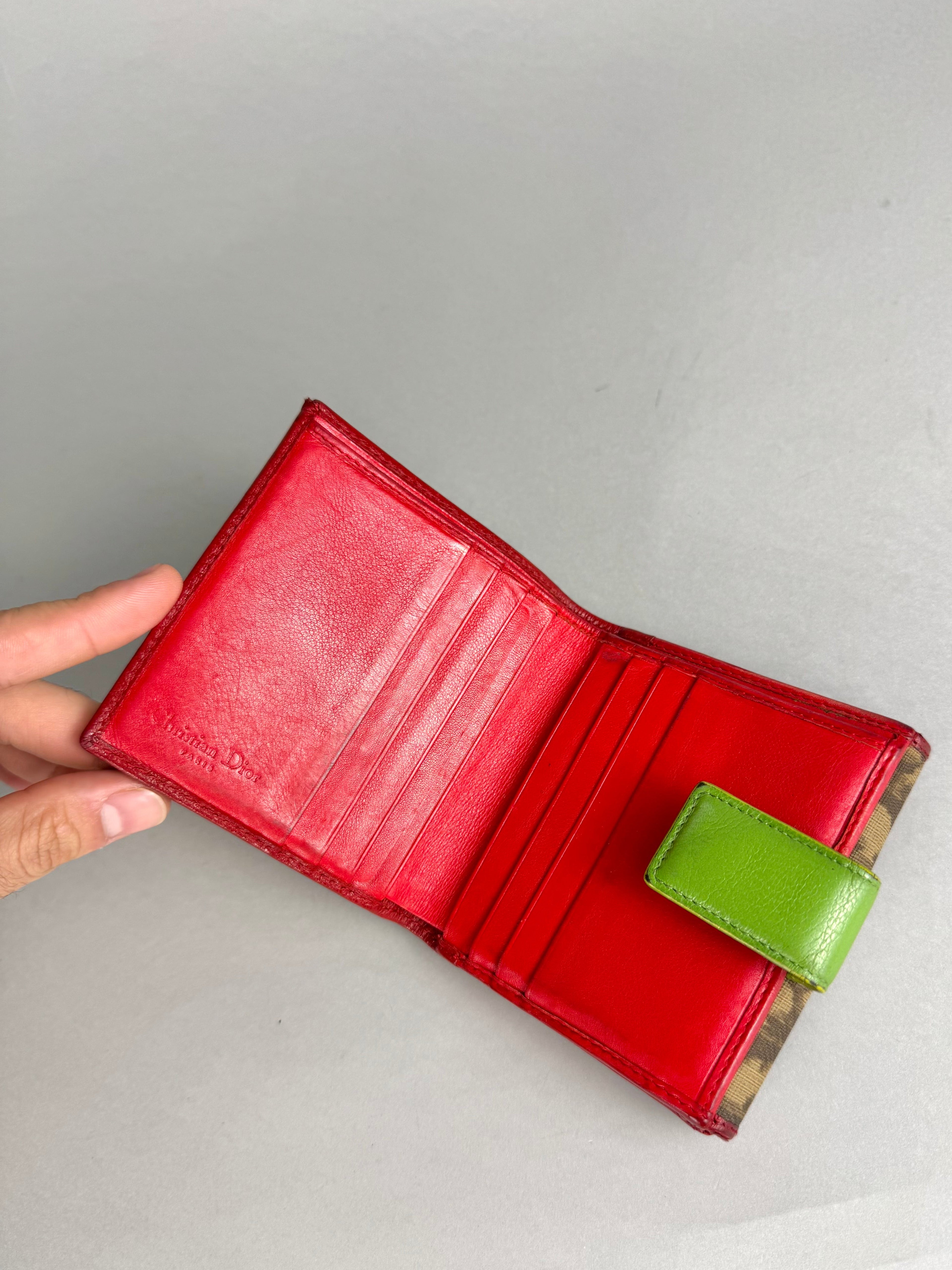 Christian Dior Rasta Wallet