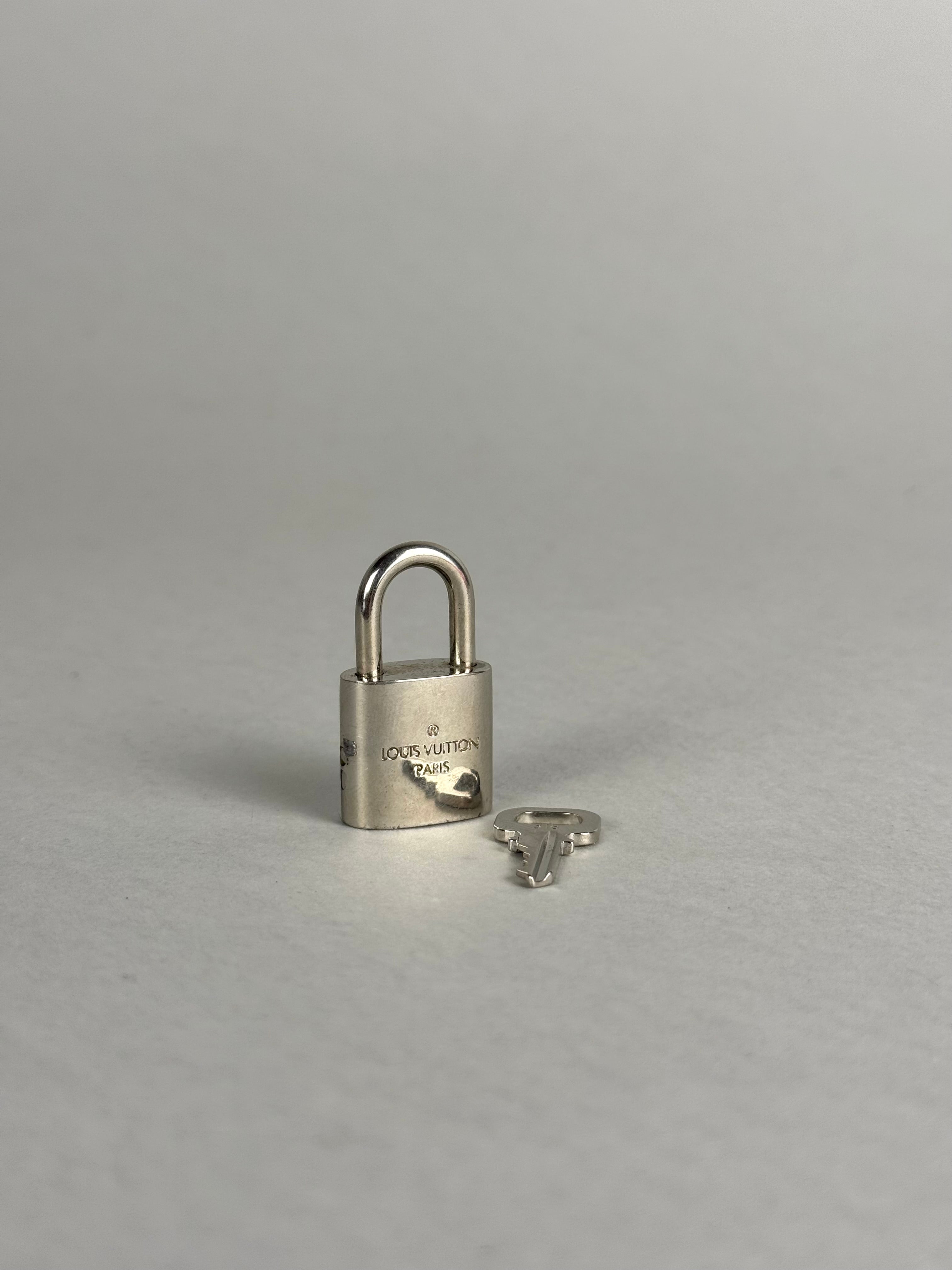 Louis Vuitton Padlock Silver