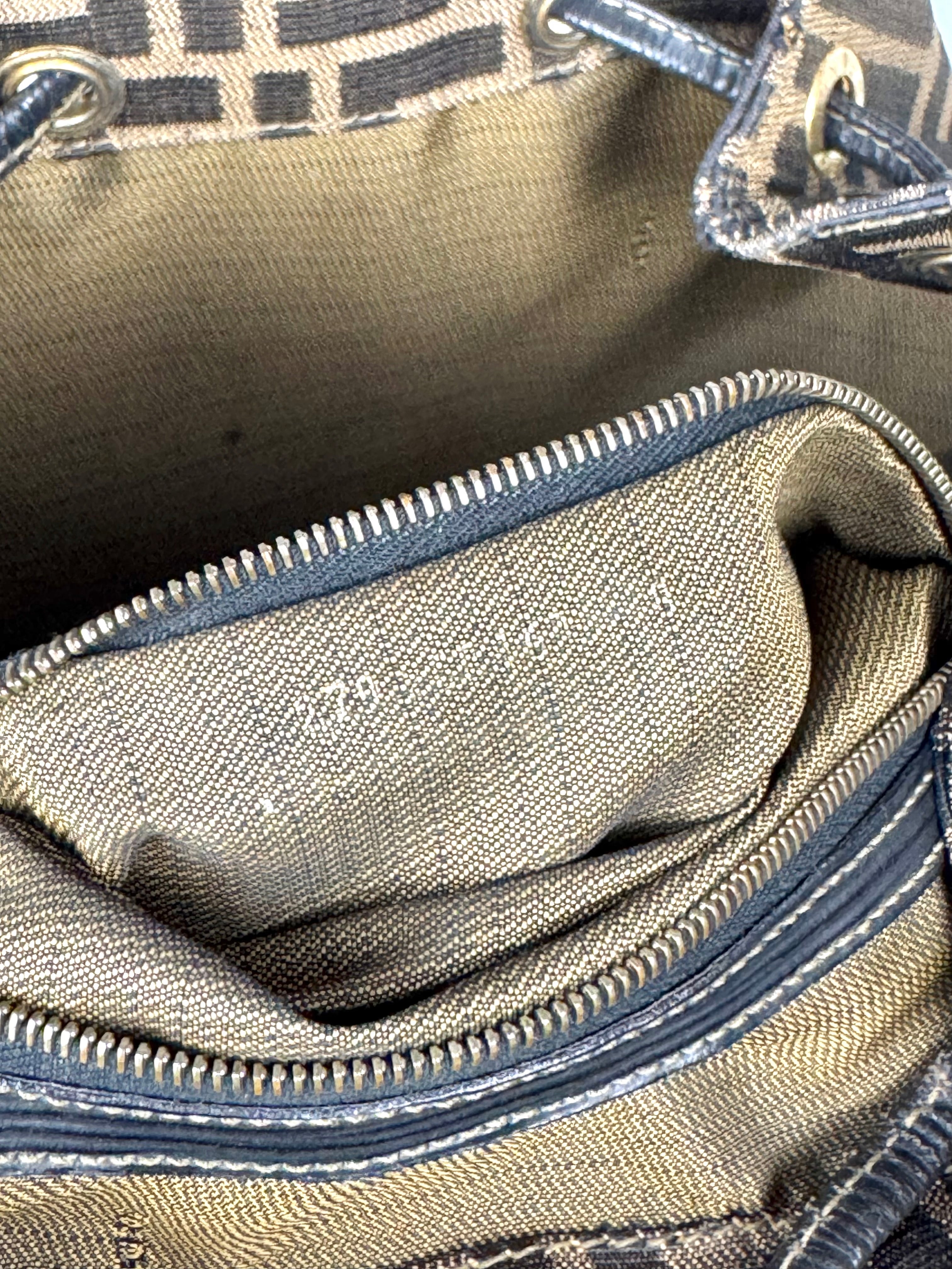 Fendi Monogram Zucca Backpack