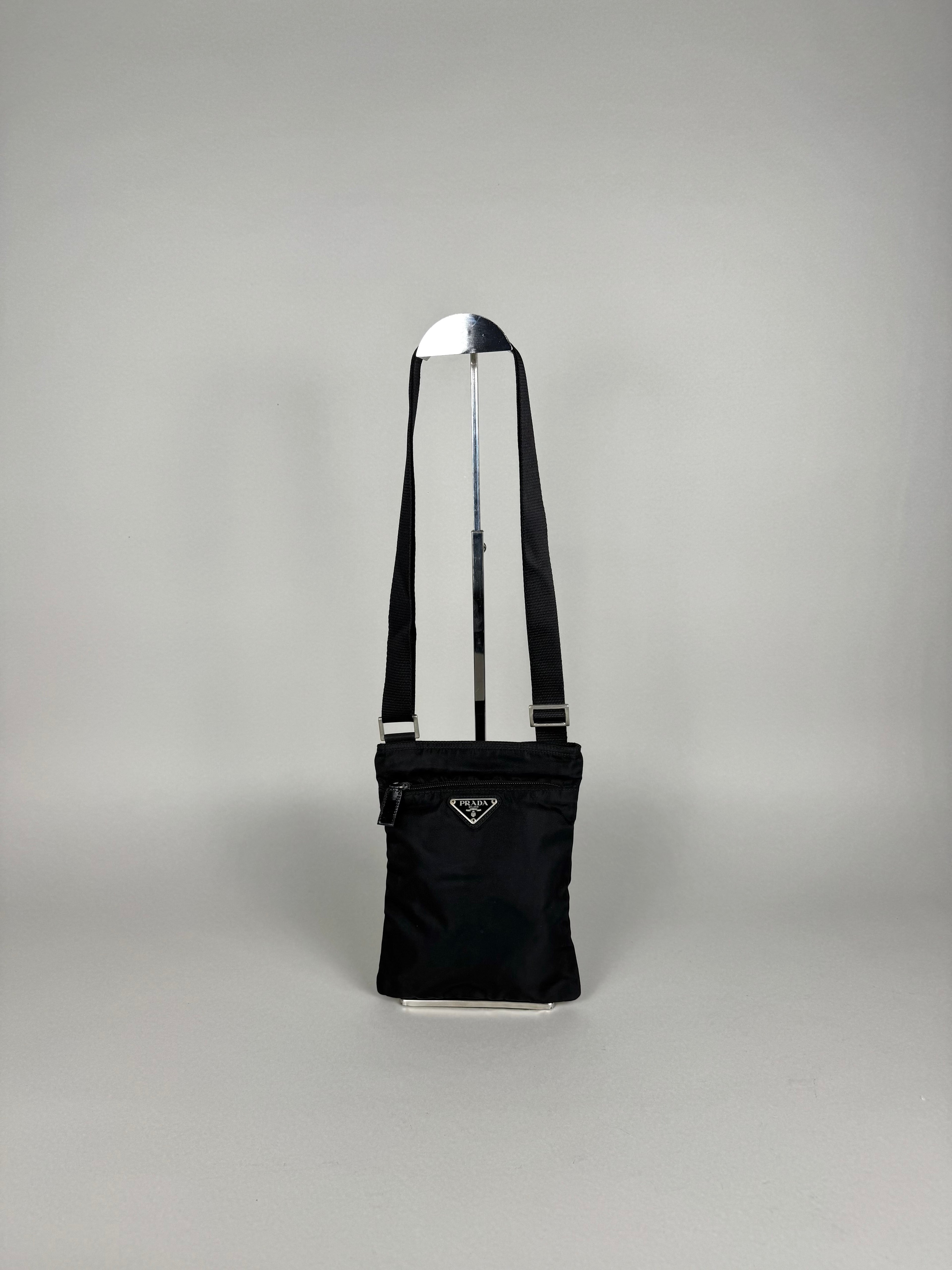 Prada Mini Nylon Black Crossbody